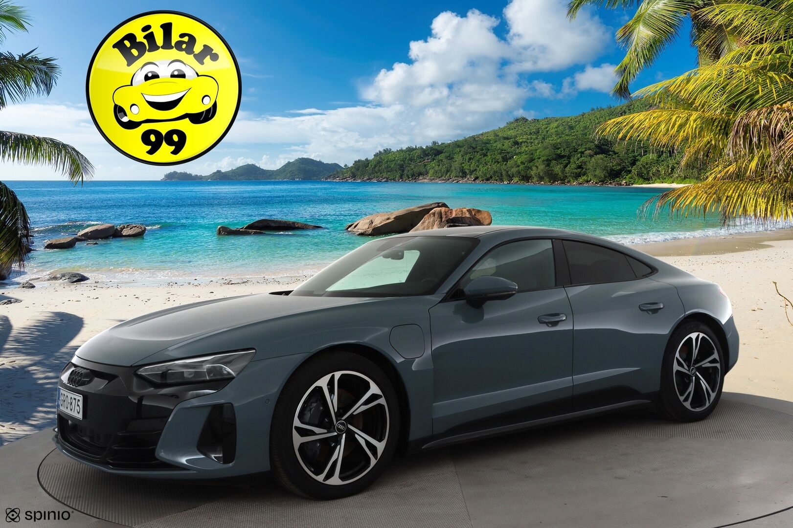 AUDI E-TRON GT 2022 60 quattro * ILP / ACC / Matrix-LED / 360° / Nahkaverhoilu / Lasikatto / Navi / Kaistavahti / KeylessGO * - 2x Latauskaapelit / Kahdet renkaat / Merkkihuollettu! - HULLU BLACKWEEK KORKOTARJOUS 2,49%