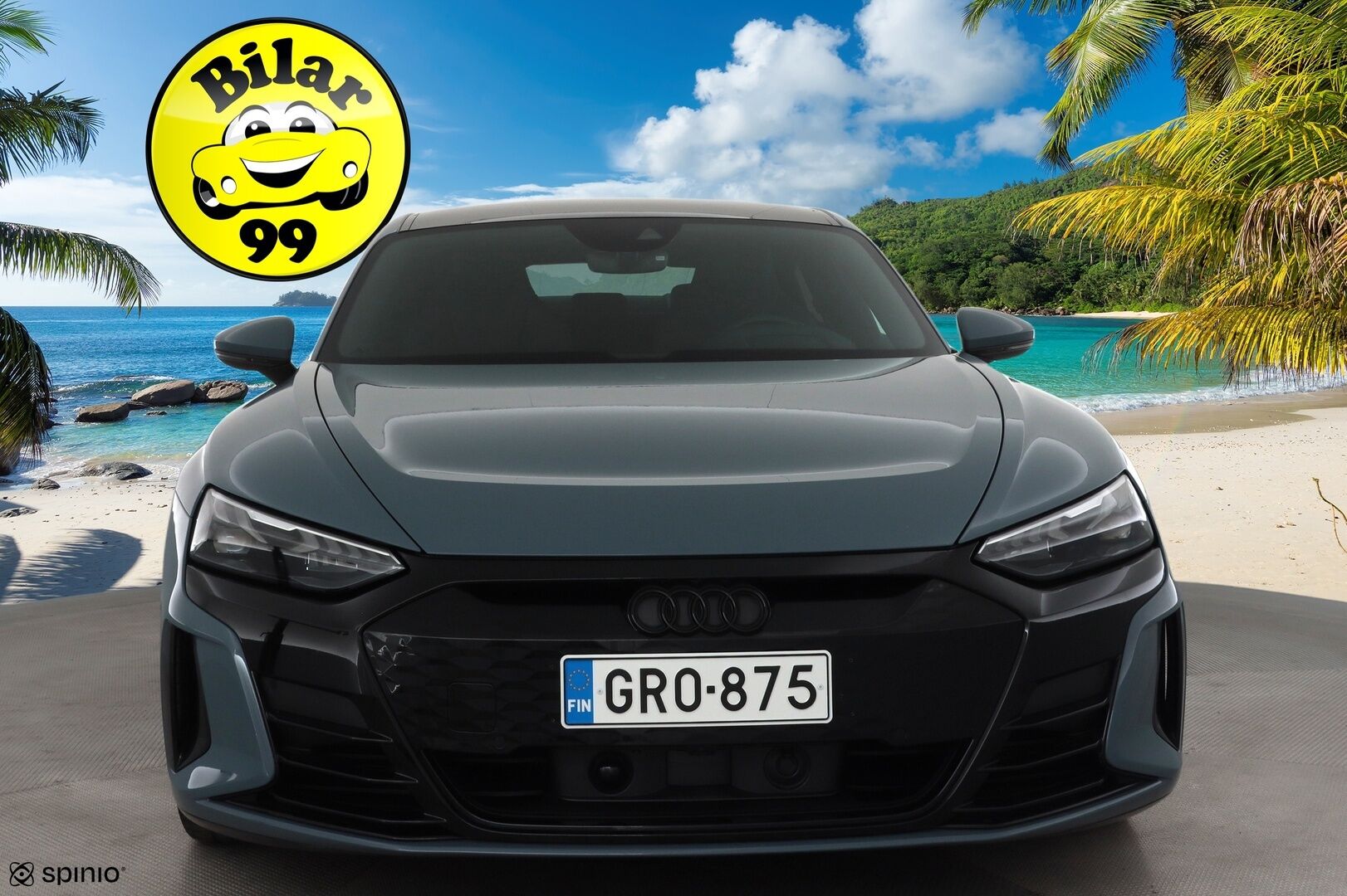 AUDI E-TRON GT 2022 60 quattro * ILP / ACC / Matrix-LED / 360° / Nahkaverhoilu / Lasikatto / Navi / Kaistavahti / KeylessGO * - 2x Latauskaapelit / Kahdet renkaat / Merkkihuollettu! - HULLU BLACKWEEK KORKOTARJOUS 2,49%