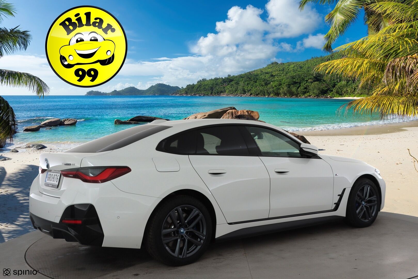 BMW I4 2025 xDrive40 M Sport * Widescreen / ACC / HUD / LED / 360° / Sportpenkit / Navi / Kaistavahti / Comfort Access / HiFi * - Akku kuntotarkastettu SoH 97,3% / Kahdet renkaat - HULLU BLACKWEEK KORKOTARJOUS 2,49%