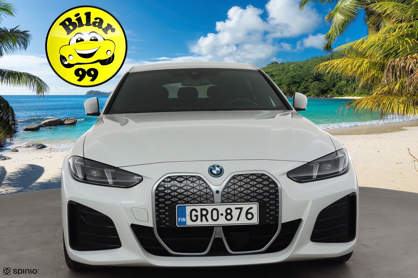 BMW I4 2025 xDrive40 M Sport * Widescreen / ACC / HUD / LED / 360° / Sportpenkit / Navi / Kaistavahti / Comfort Access / HiFi * - Akku kuntotarkastettu SoH 97,3% / Kahdet renkaat - HULLU BLACKWEEK KORKOTARJOUS 2,49%