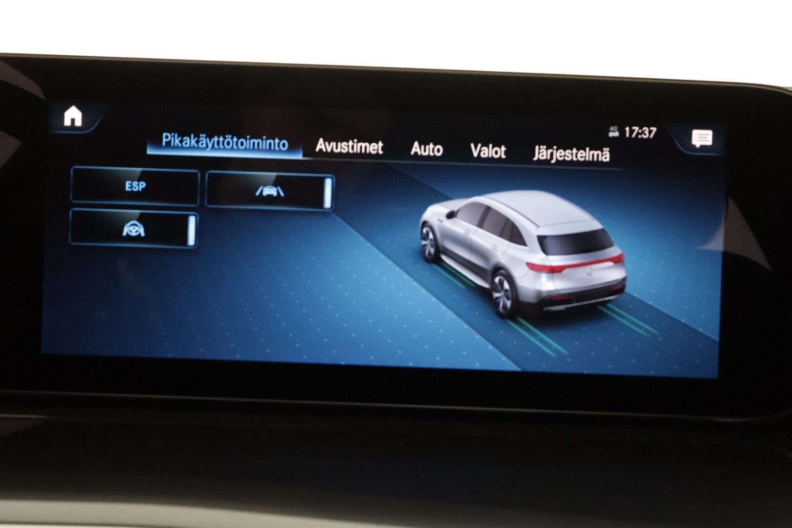 MERCEDES-BENZ EQC 2023 400 AMG * Distronic+ / P.kamera / Multibeam / Navi / Midline / Muistipenkit / KeylessGo / Sähköluukku / Widescreen * - HULLU BLACKWEEK KORKOTARJOUS 2,49%