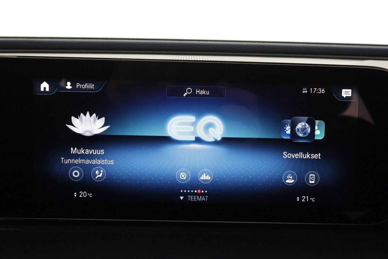 MERCEDES-BENZ EQC 2023 400 AMG * Distronic+ / P.kamera / Multibeam / Navi / Midline / Muistipenkit / KeylessGo / Sähköluukku / Widescreen * - HULLU BLACKWEEK KORKOTARJOUS 2,49%