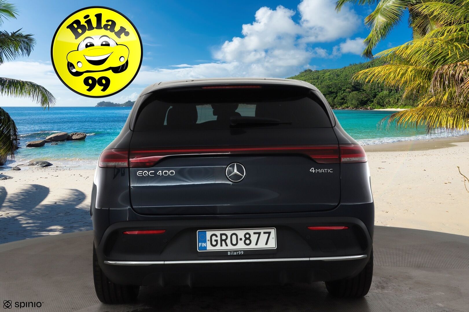 MERCEDES-BENZ EQC 2023 400 AMG * Distronic+ / P.kamera / Multibeam / Navi / Midline / Muistipenkit / KeylessGo / Sähköluukku / Widescreen * - HULLU BLACKWEEK KORKOTARJOUS 2,49%