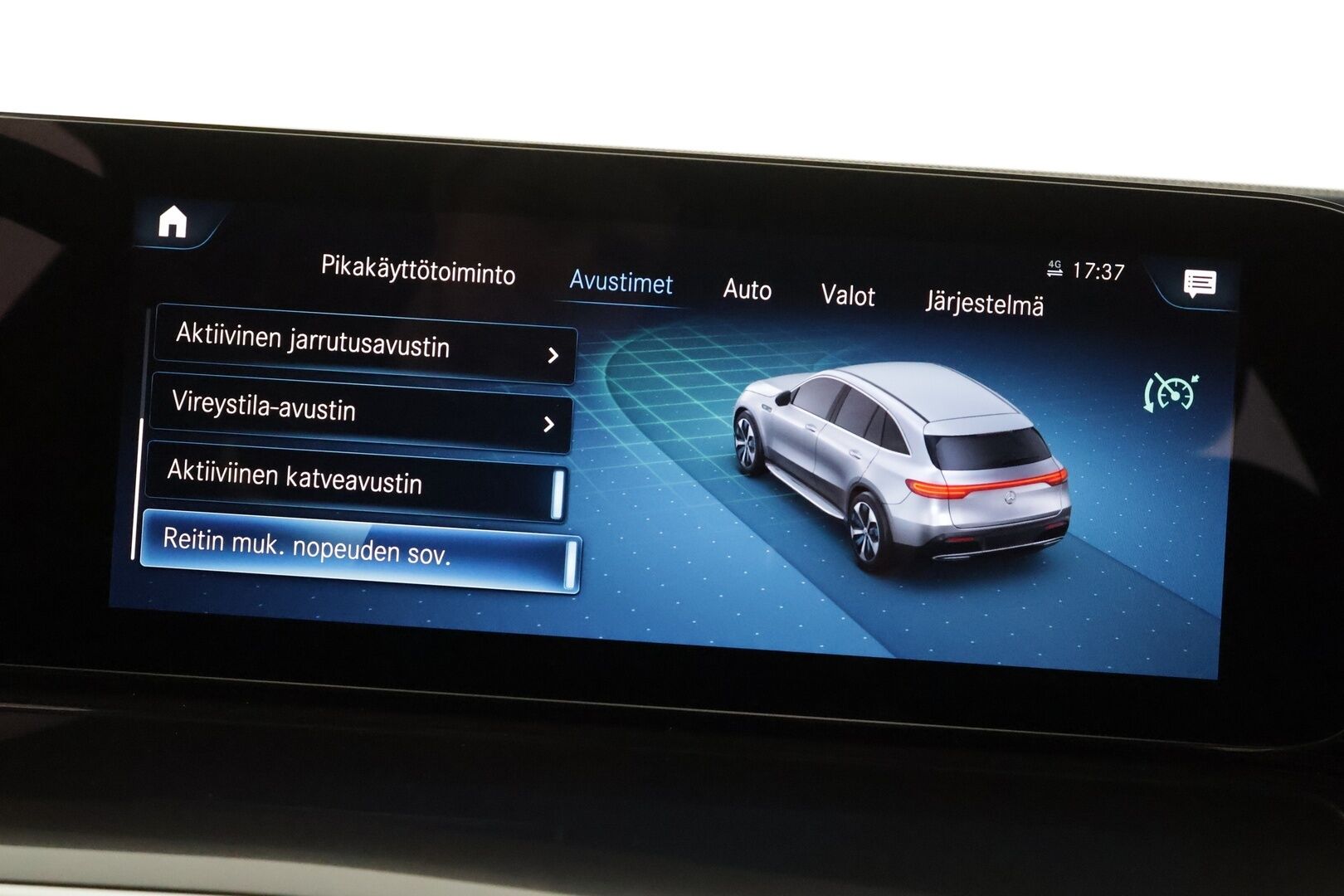 MERCEDES-BENZ EQC 2023 400 AMG * Distronic+ / P.kamera / Multibeam / Navi / Midline / Muistipenkit / KeylessGo / Sähköluukku / Widescreen * - HULLU BLACKWEEK KORKOTARJOUS 2,49%