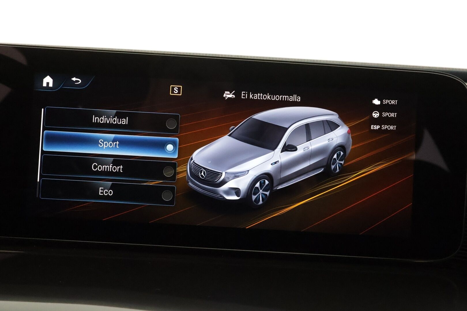 MERCEDES-BENZ EQC 2023 400 AMG * Distronic+ / P.kamera / Multibeam / Navi / Midline / Muistipenkit / KeylessGo / Sähköluukku / Widescreen * - HULLU BLACKWEEK KORKOTARJOUS 2,49%