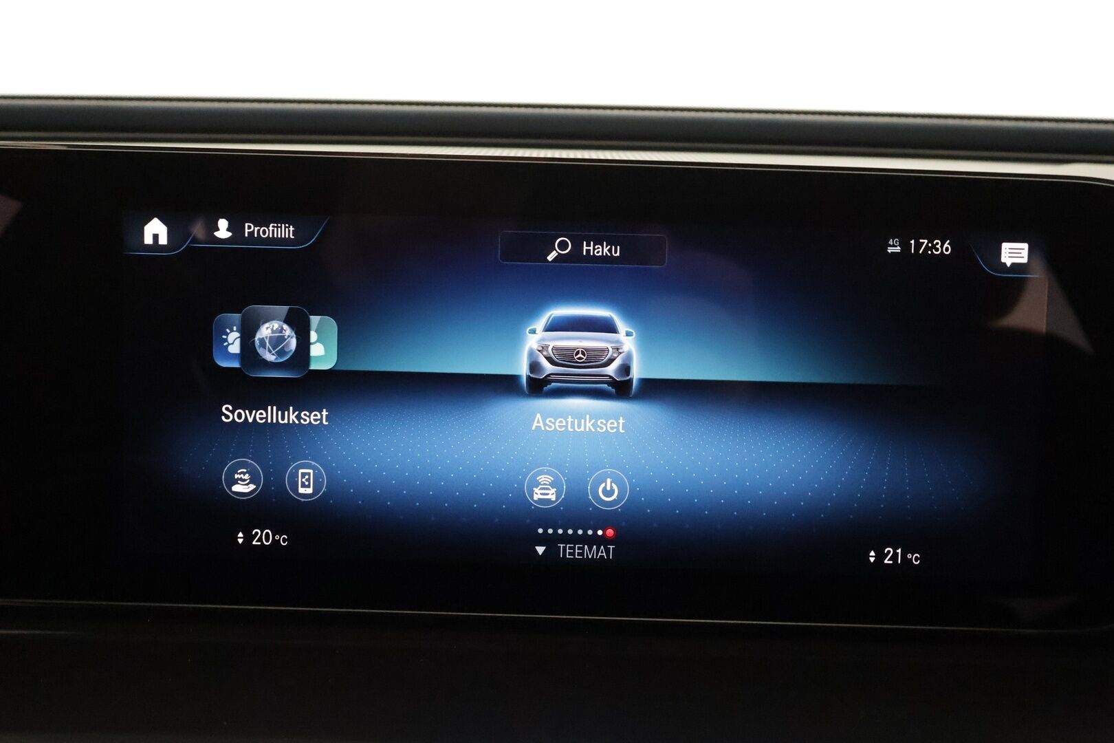 MERCEDES-BENZ EQC 2023 400 AMG * Distronic+ / P.kamera / Multibeam / Navi / Midline / Muistipenkit / KeylessGo / Sähköluukku / Widescreen * - HULLU BLACKWEEK KORKOTARJOUS 2,49%