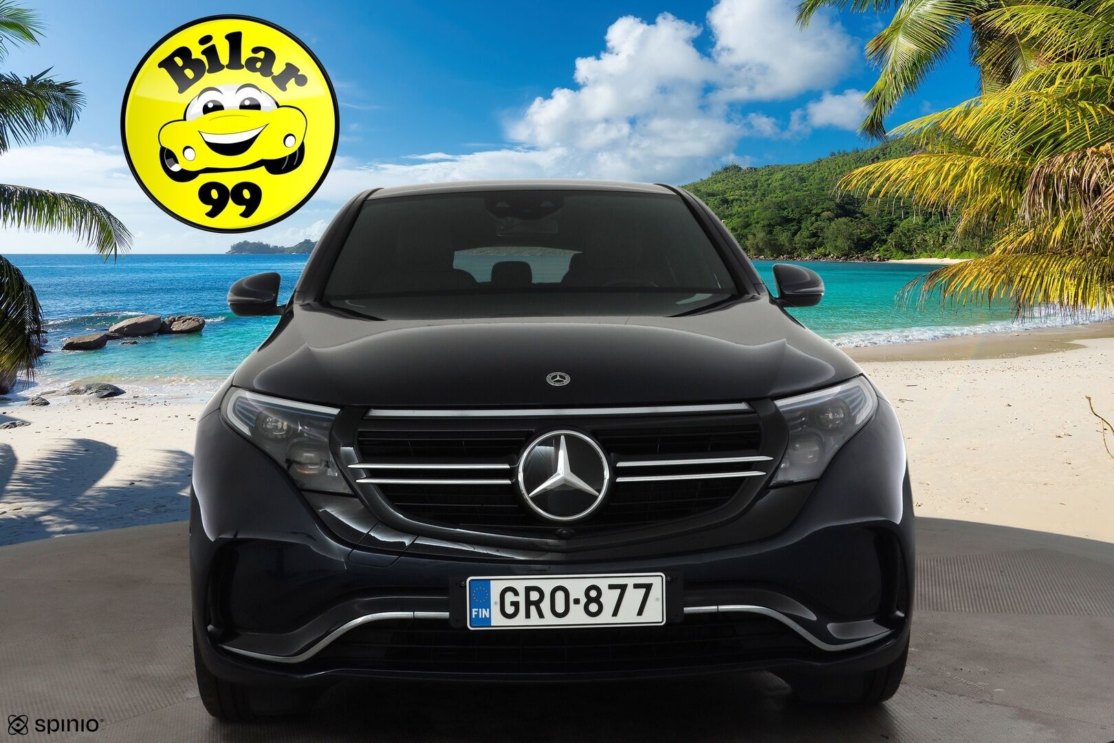 MERCEDES-BENZ EQC 2023 400 AMG * Distronic+ / P.kamera / Multibeam / Navi / Midline / Muistipenkit / KeylessGo / Sähköluukku / Widescreen * - HULLU BLACKWEEK KORKOTARJOUS 2,49%