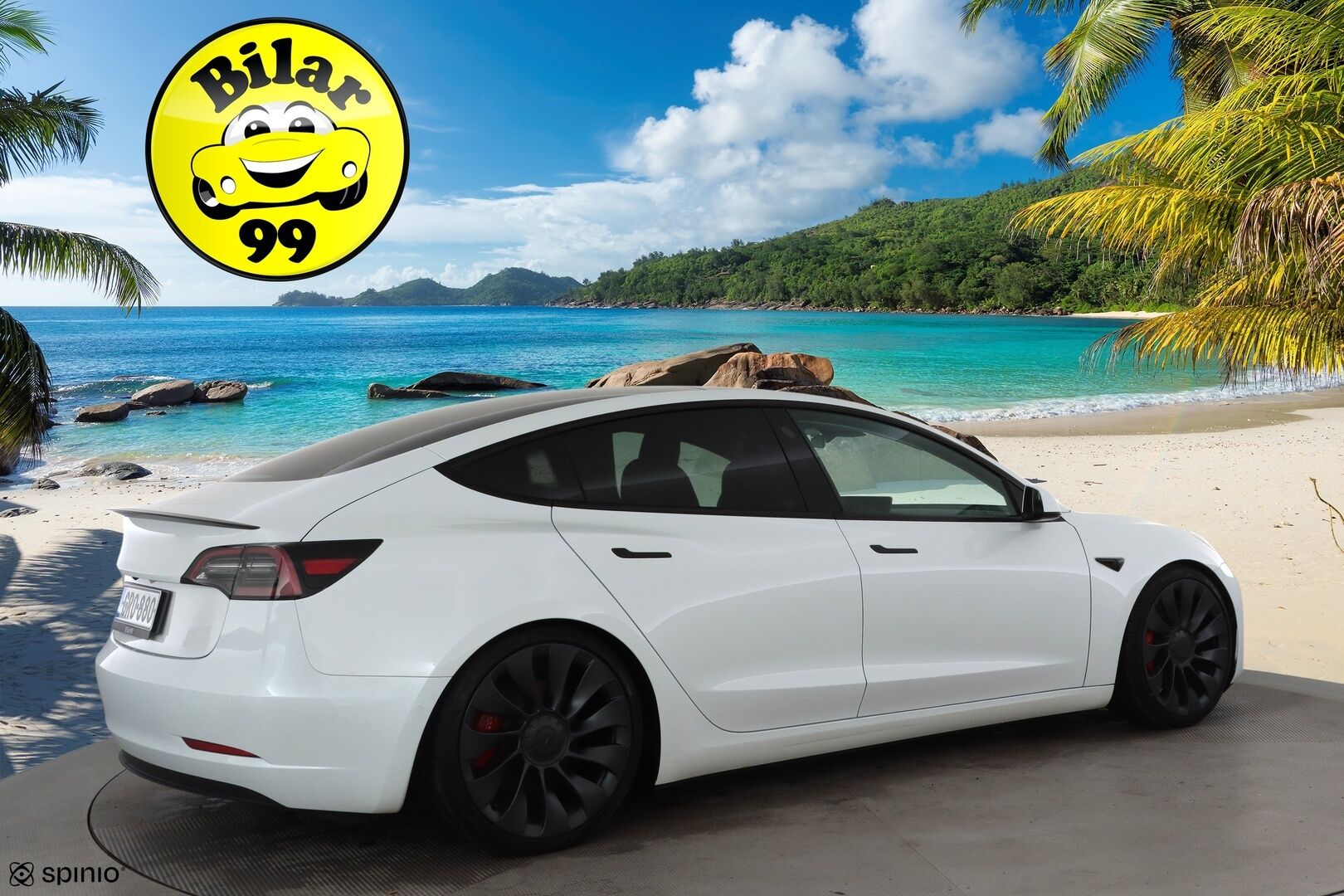 TESLA MODEL 3 2022 Performance Dual Motor * ILP / ACC / Matrix-LED / P.kamera / Muistipenkki / Premium Audio / Navi / Kaistavahti / Keyless * - Akku kuntotarkastettu 