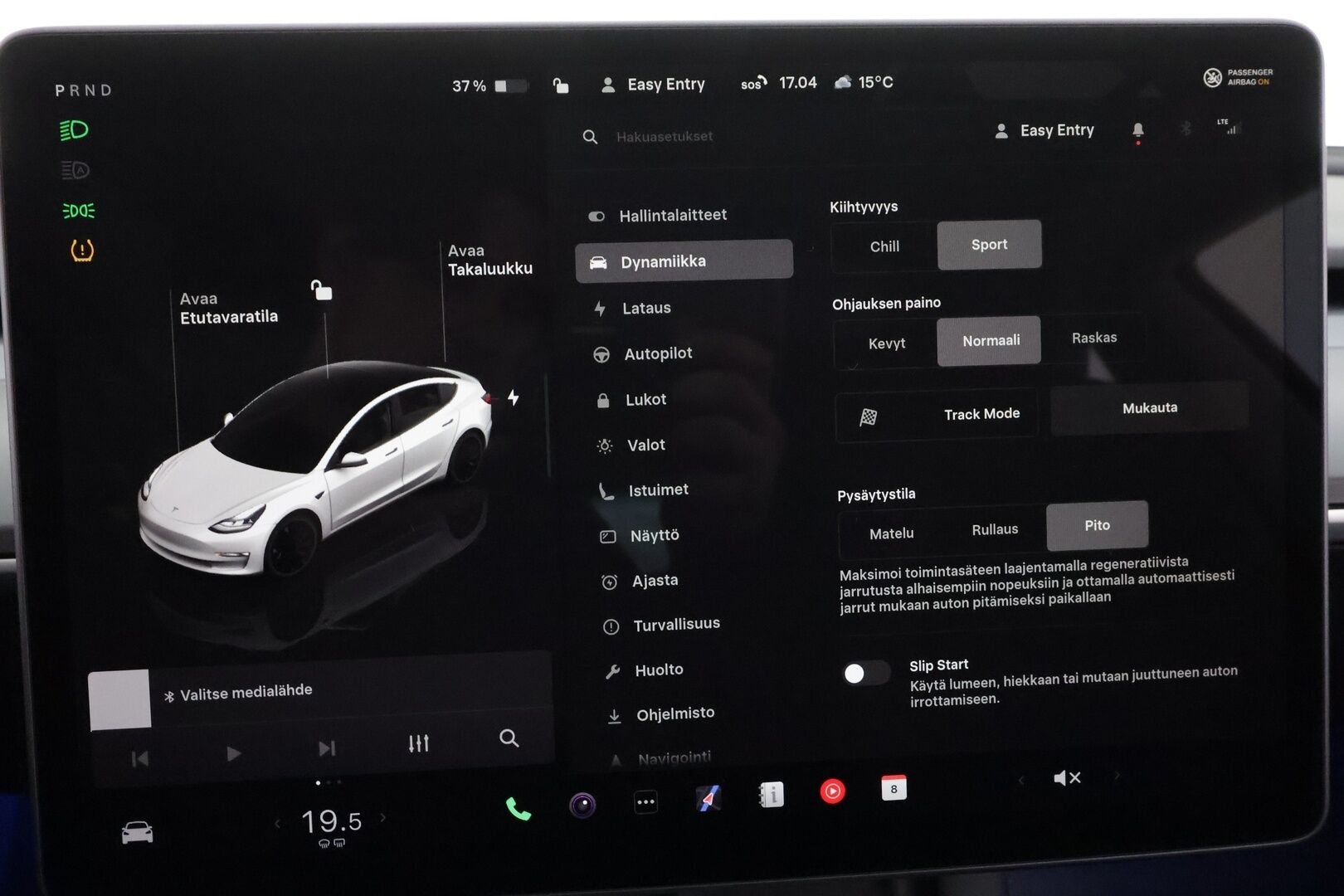TESLA MODEL 3 2022 Performance Dual Motor * ILP / ACC / Matrix-LED / P.kamera / Muistipenkki / Premium Audio / Navi / Kaistavahti / Keyless * - Akku kuntotarkastettu 