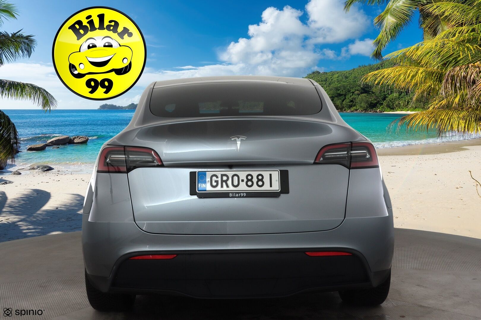 TESLA MODEL Y 2024 RWD * Lasikatto / P.kamera / Matrix LED / Premium Audio / ILP / Navi / Nahat * - Akku kuntotarkastettu 