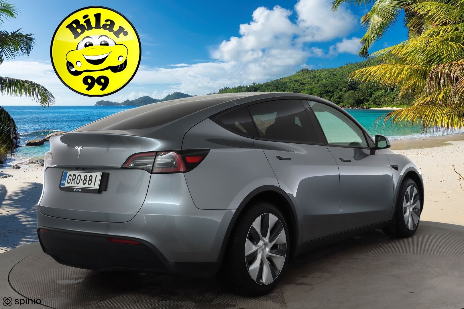 TESLA MODEL Y 2024 RWD * Lasikatto / P.kamera / Matrix LED / Premium Audio / ILP / Navi / Nahat * - Akku kuntotarkastettu 