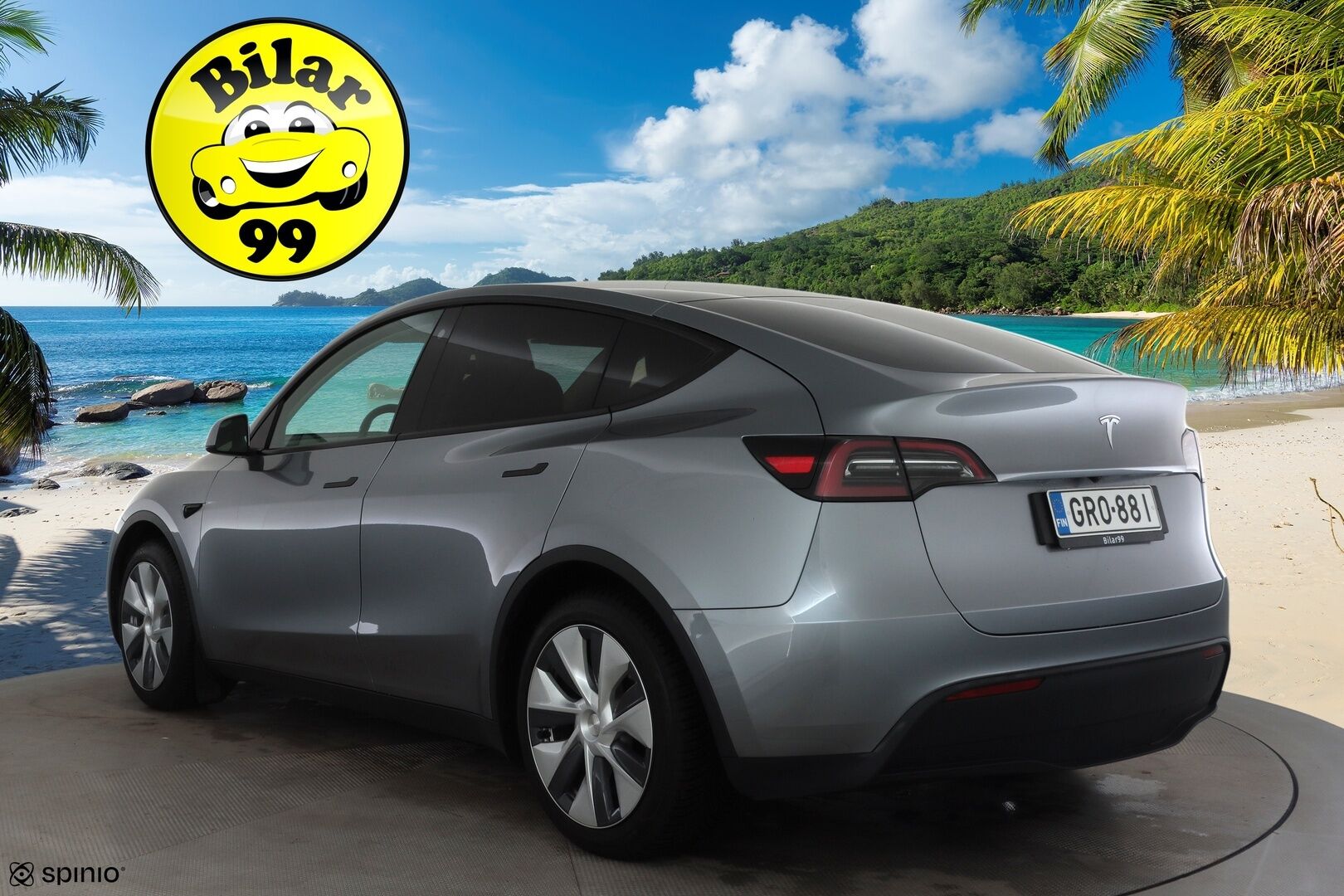 TESLA MODEL Y 2024 RWD * Lasikatto / P.kamera / Matrix LED / Premium Audio / ILP / Navi / Nahat * - Akku kuntotarkastettu 