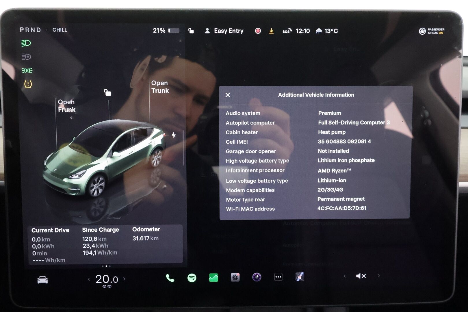 TESLA MODEL Y 2024 RWD * Lasikatto / P.kamera / Matrix LED / Premium Audio / ILP / Navi / Nahat * - Akku kuntotarkastettu 