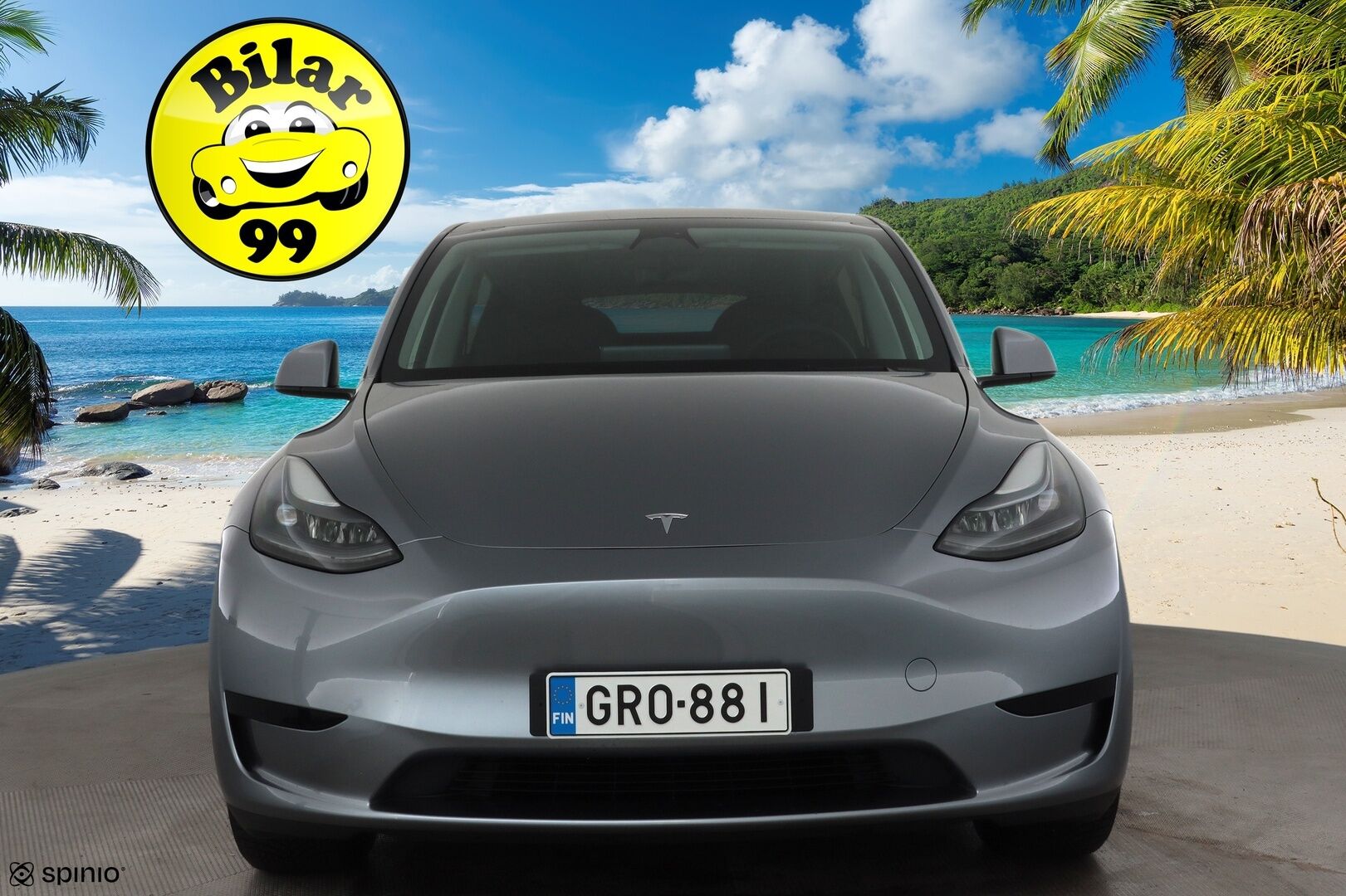 TESLA MODEL Y 2024 RWD * Lasikatto / P.kamera / Matrix LED / Premium Audio / ILP / Navi / Nahat * - Akku kuntotarkastettu 