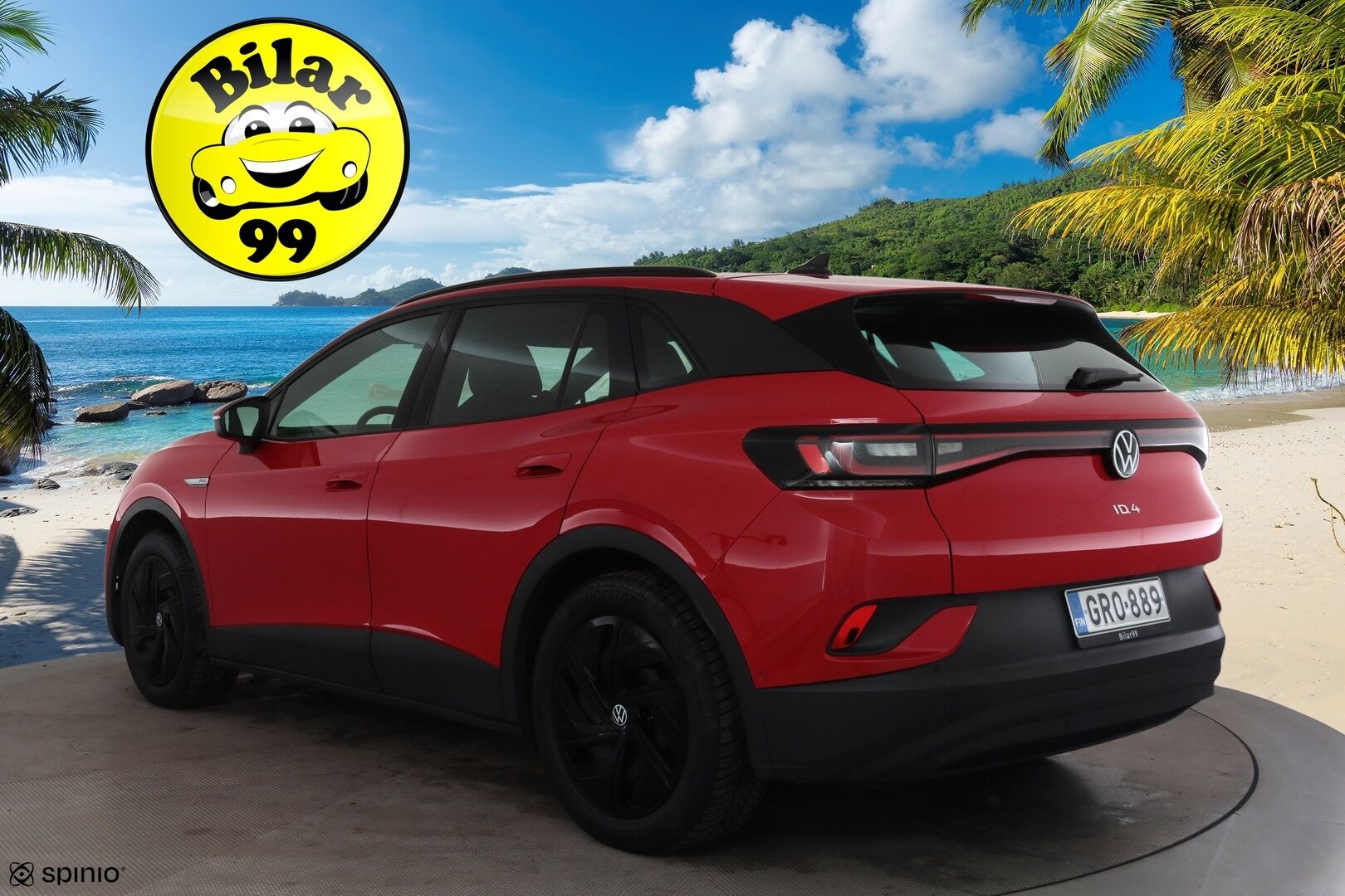 VOLKSWAGEN ID.4 2023 Pro Performance 150 kW, akku 77 kWh *Lämpöpumppu / Adapt.Vakkari / Hieronta / Sporttipenkit Muistilla / 360-Kamera / Vetokoukku - Koti & Kauppalaturi / Kahdet renkaat / Merkkihuollettu