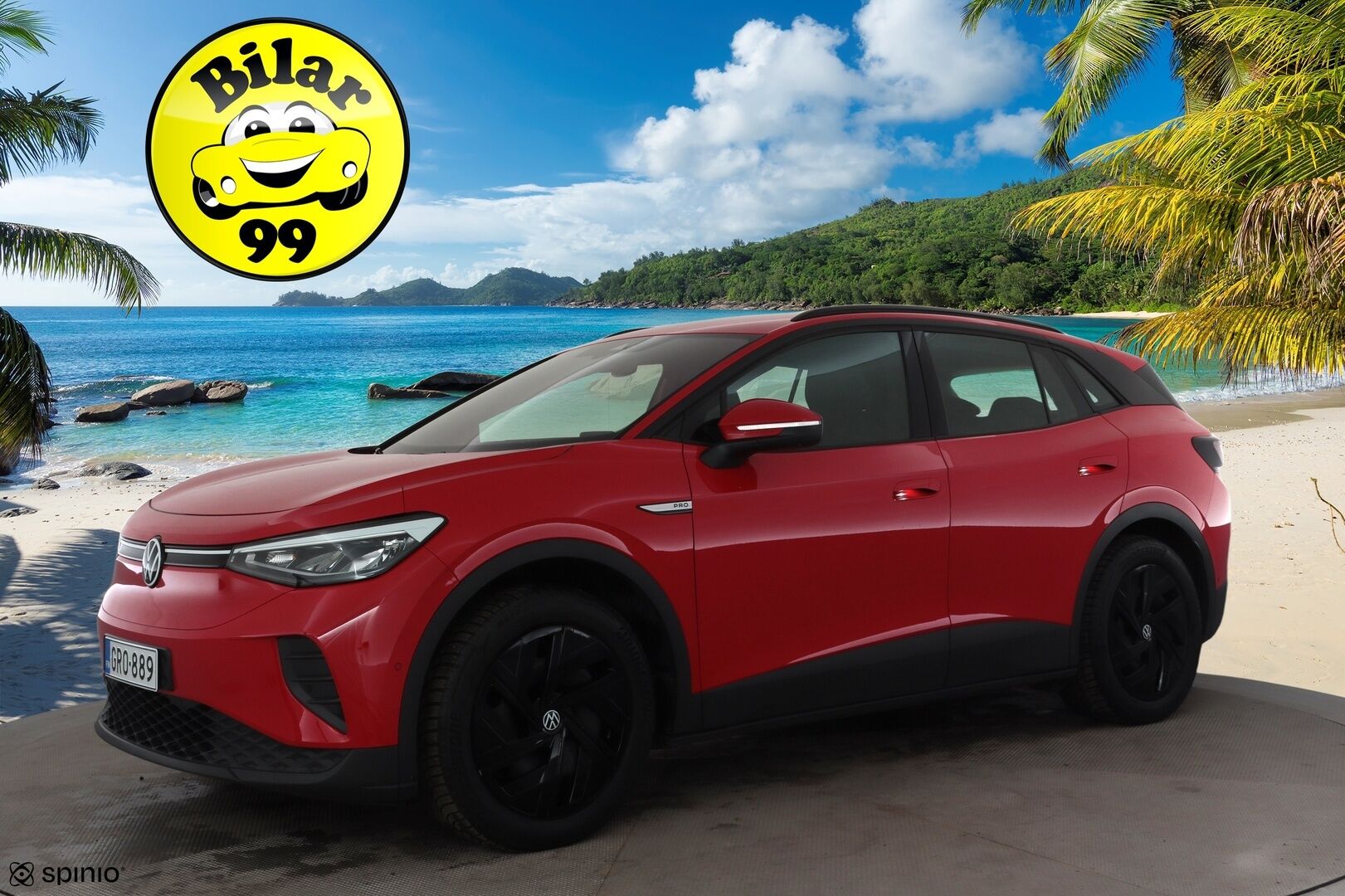 VOLKSWAGEN ID.4 2023 Pro Performance 150 kW * ILP / ACC / 360° Kamera / Hierovat Sportpenkit Muistilla / Keyless / Navi * - Koti & Kauppalaturi / Kahdet renkaat / Merkkihuollettu - HULLUT JOULUT KORKOTARJOUS 2,49% 