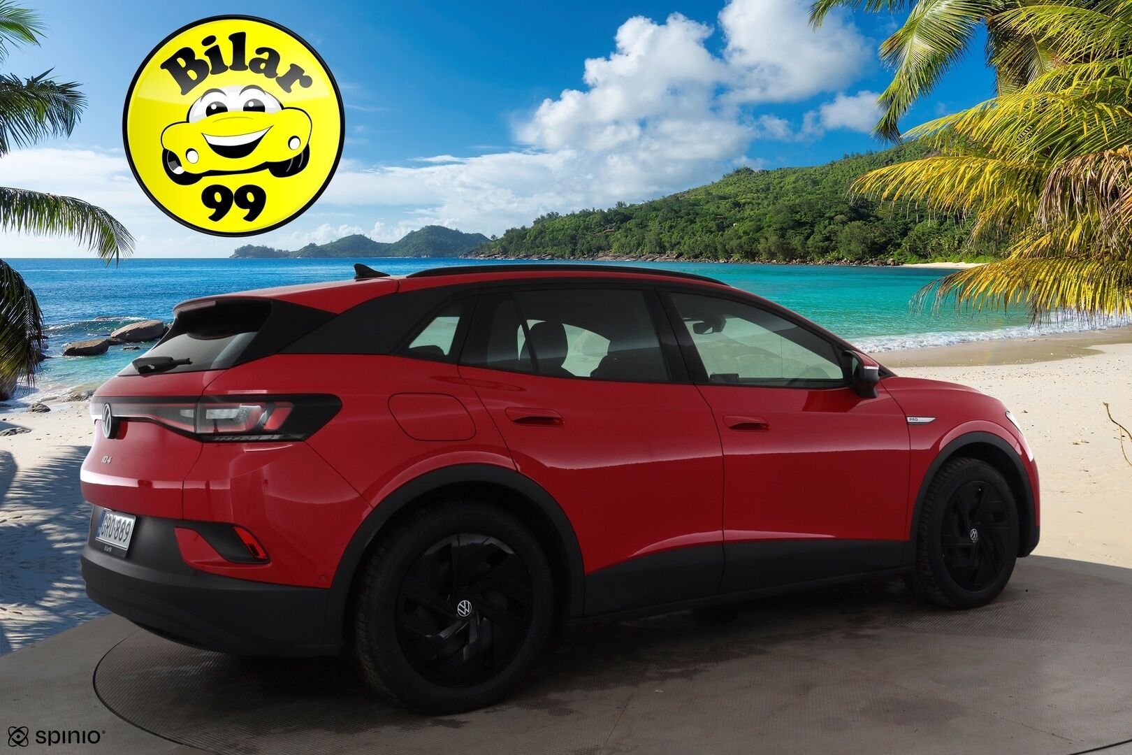 VOLKSWAGEN ID.4 2023 Pro Performance 150 kW, akku 77 kWh *Lämpöpumppu / Adapt.Vakkari / Hieronta / Sporttipenkit Muistilla / 360-Kamera / Vetokoukku - Koti & Kauppalaturi / Kahdet renkaat / Merkkihuollettu