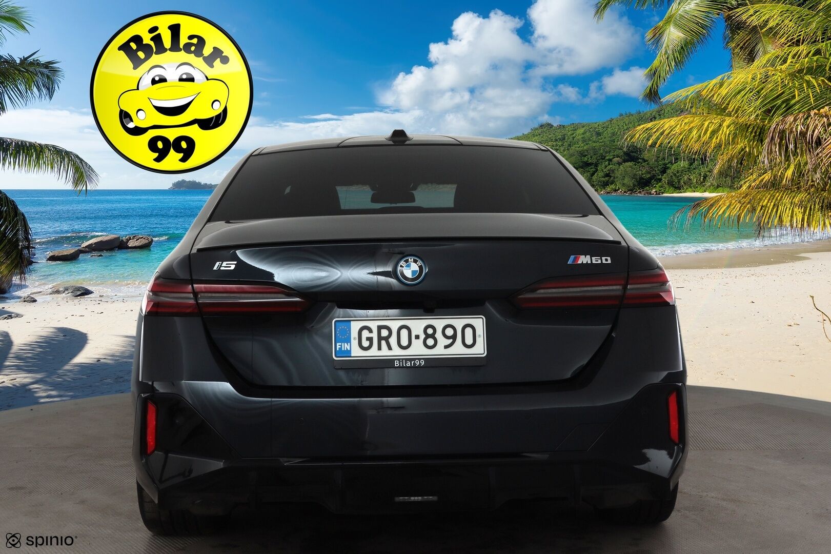 BMW I5 M60 2024 G60 M60 xDrive M Sport Pro * ACC / HUD / 360° / B&W / Ilmastoidut Muistipenkit / Panorama / Koukku / Adapt.LED * - Akku kuntotarkastettu / Adaptiivinen alusta Professional / Comfort Access / Nelipyöräohjaus / Kahdet renkaat aluvanteilla