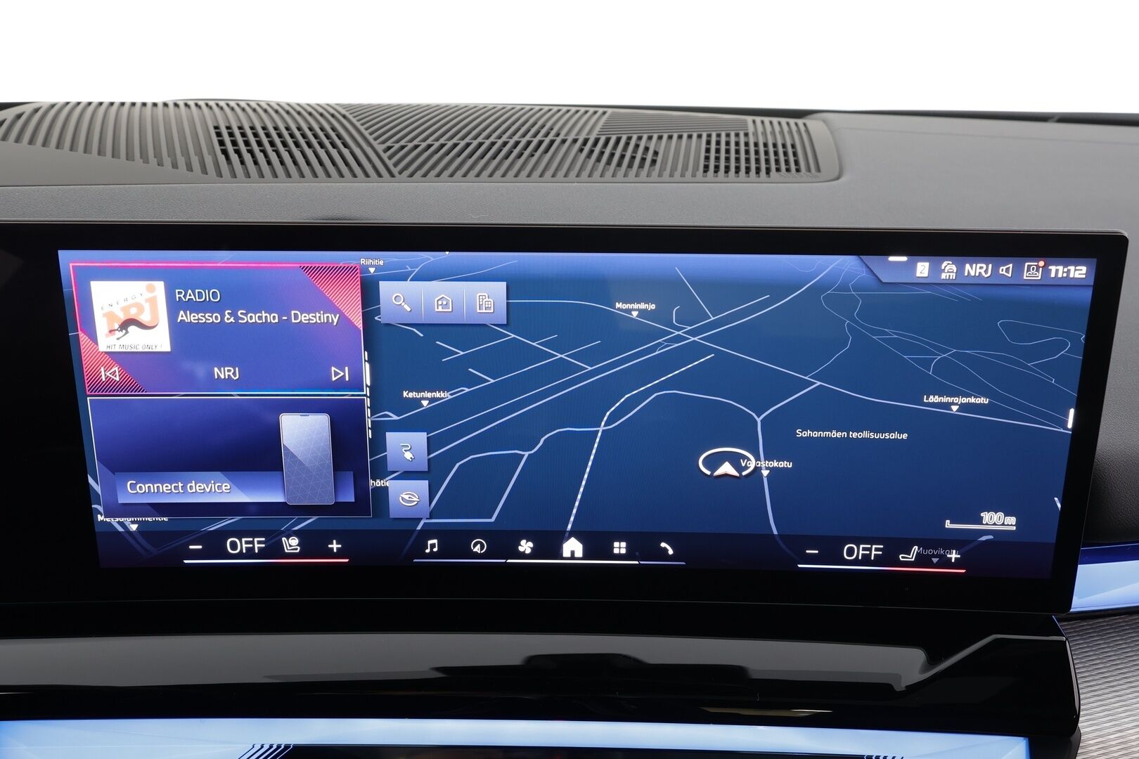 BMW I5 M60 2024 G60 M60 xDrive M Sport Pro * ACC / HUD / 360° / B&W / Ilmastoidut Muistipenkit / Panorama / Koukku / Adapt.LED * - Akku kuntotarkastettu / Adaptiivinen alusta Professional / Comfort Access / Nelipyöräohjaus / Kahdet renkaat aluvanteilla