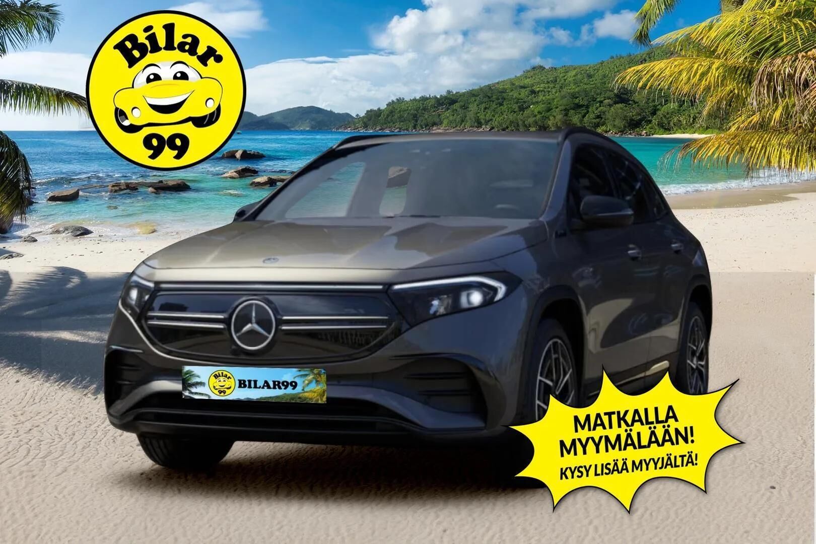 MERCEDES-BENZ EQA 2022 300 4MATIC Business AMG ** Distronic+/ P-Kamera / LED / ** /  - HULLUT VÄLIPÄIVÄT KORKOTARJOUS 2,49%