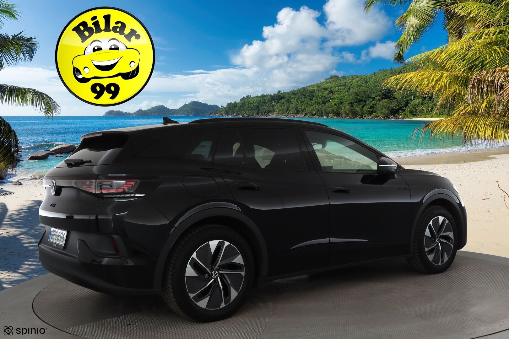 VOLKSWAGEN ID.4 2025 GTX 4MOTION 250 kW * Lasikatto / Koukku / ILP / H&K / ACC / Matrix-LED / 360 Kamera / Hierovat Sportpenkit Muistilla * - Akku kuntotarkastettu SoH 98,9% / Kahdet renkaat 