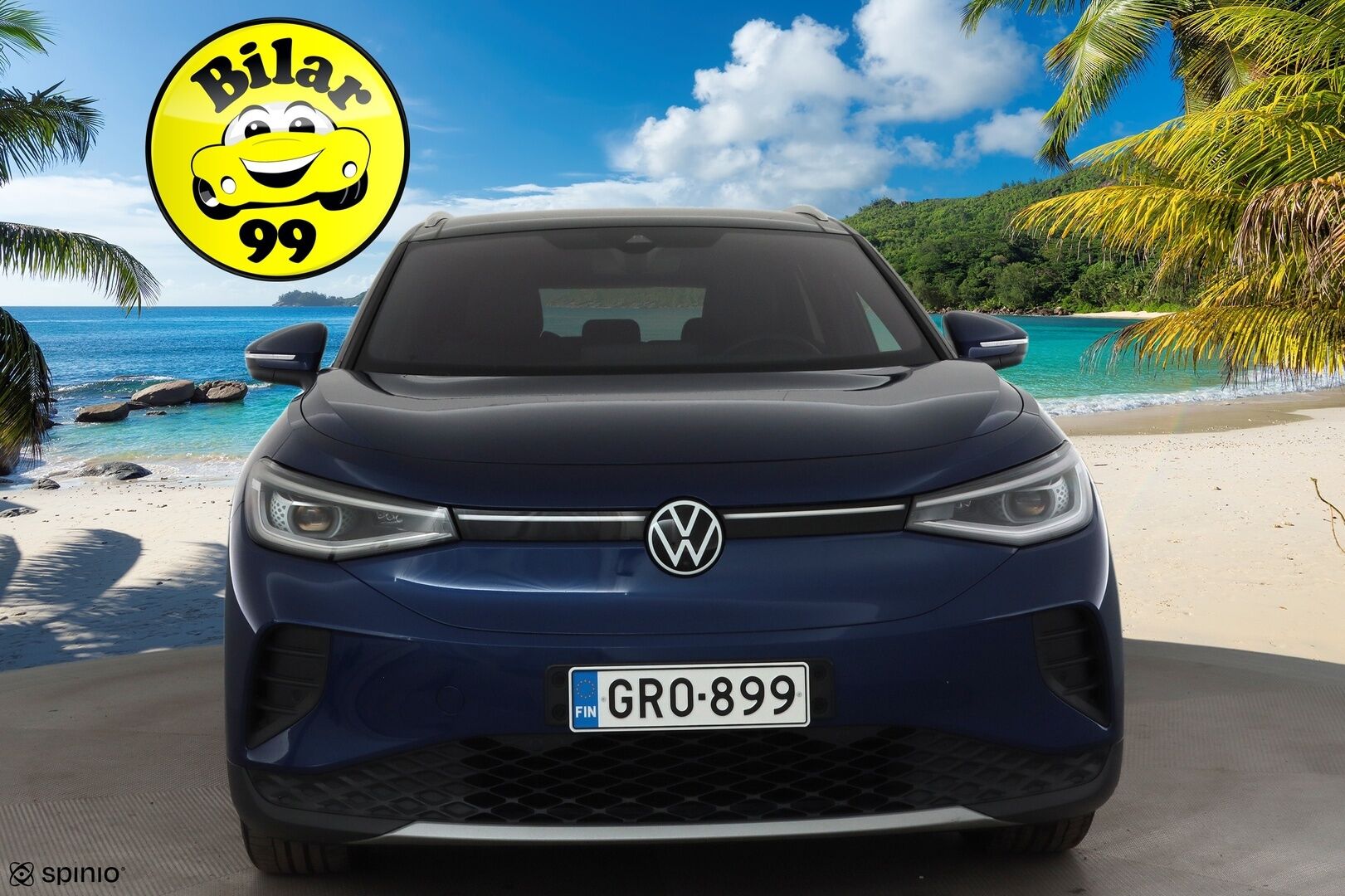 VOLKSWAGEN ID.4 2022 Pro Performance 150 kW * ILP / Lasikatto / Hierovat muistipenkit / IQ-Light / ACC / Keyless / Navi * - Kahdet renkaat / Merkkihuollettu