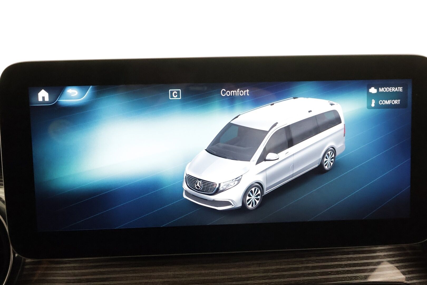 MERCEDES-BENZ EQV 2021 300 e keskipitkä A2 * Distronic / Nahkasisusta / 360 Kamera / LED / Navi * - ALV / 2x vanteet / 6-Paikkainen