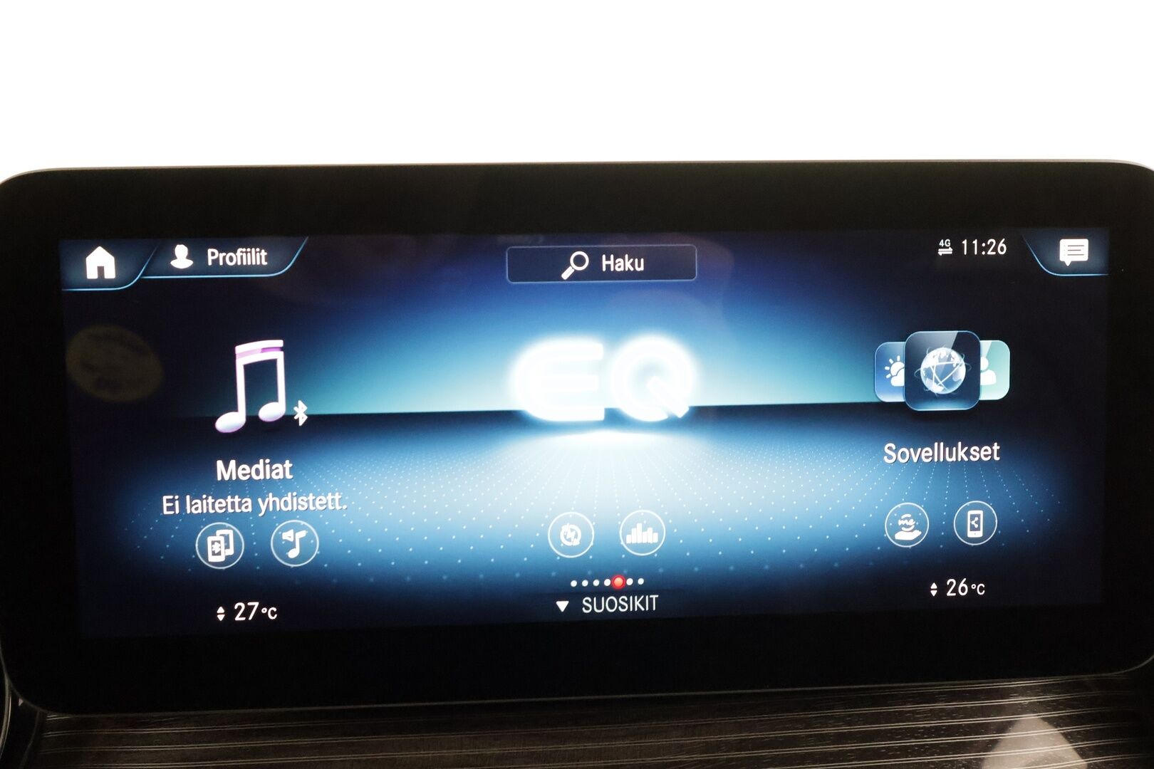 MERCEDES-BENZ EQV 2021 300 e keskipitkä A2 * Distronic / Nahkasisusta / 360 Kamera / LED / Navi * - ALV / 2x vanteet / 6-Paikkainen