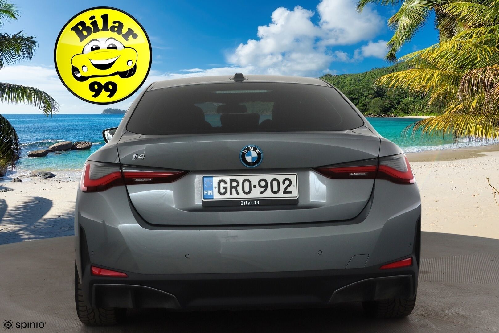 BMW I4 2023 eDrive35 * ACC / Lasikattoluukku / Sportpenkit / LED / P.Kamera / Navi / Kaistavahti / Widescreen * - Akku kuntotarkastettu / 2x Latauskaapelit / Merkkihuollettu