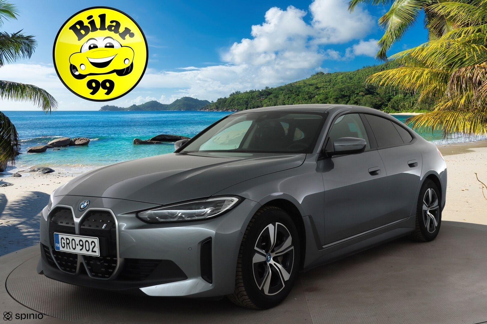 BMW I4 2023 eDrive35 * ACC / Lasikattoluukku / Sportpenkit / LED / P.Kamera / Navi / Kaistavahti / Widescreen * - Akku kuntotarkastettu / 2x Latauskaapelit / Merkkihuollettu