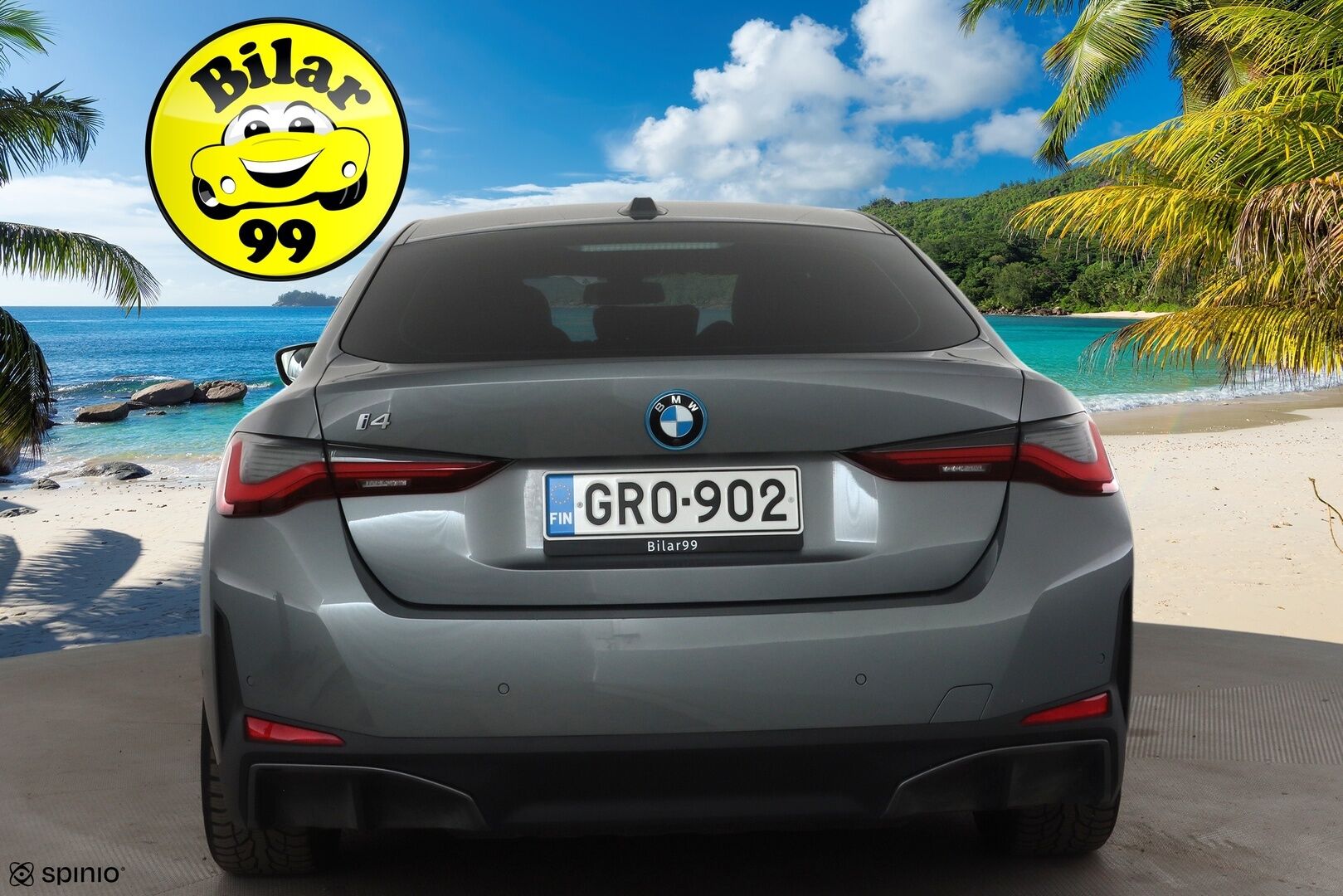 BMW I4 2023 eDrive35 * ACC / Lasikattoluukku / Sportpenkit / LED / P.Kamera / Navi / Kaistavahti / Widescreen * - Akku kuntotarkastettu / 2x Latauskaapelit / Merkkihuollettu