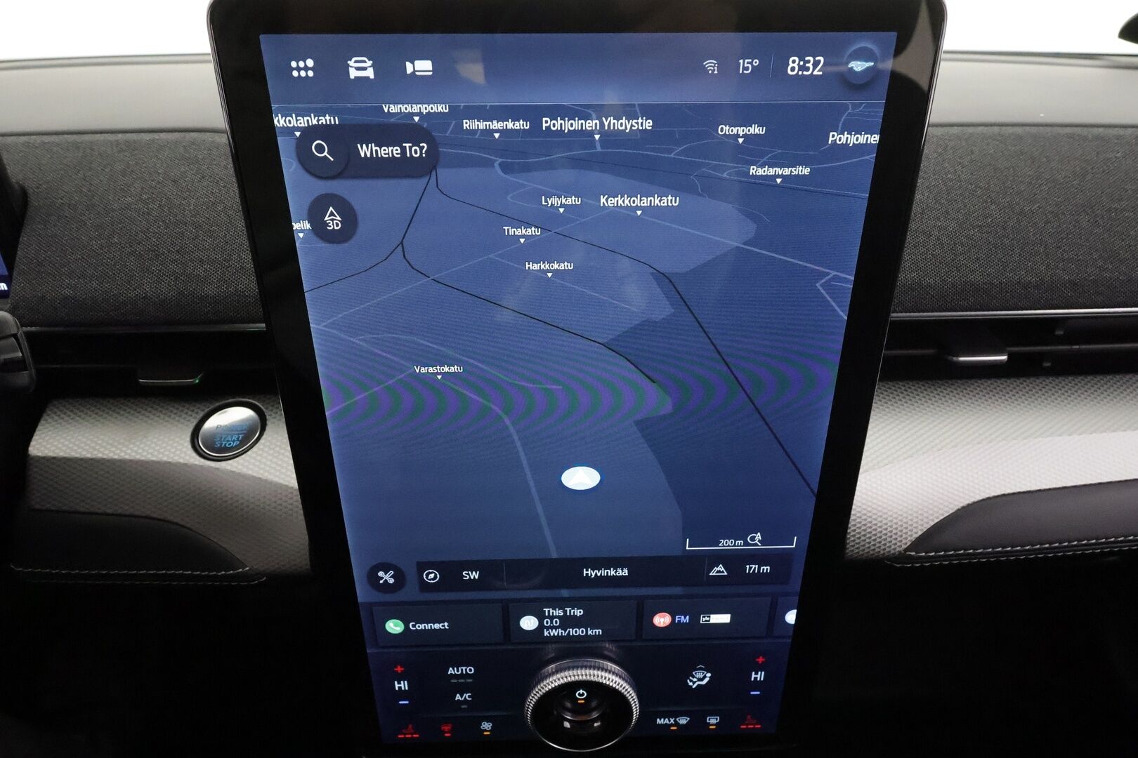 FORD MUSTANG MACH-E 2022 98kWh 294hv A1 RWD * ACC / 360° / B&O / Muistipenkki / LED / Lasikatto / BLIS / Navi / Nahat * - Akku kuntotarkastettu / Merkkihuollettu