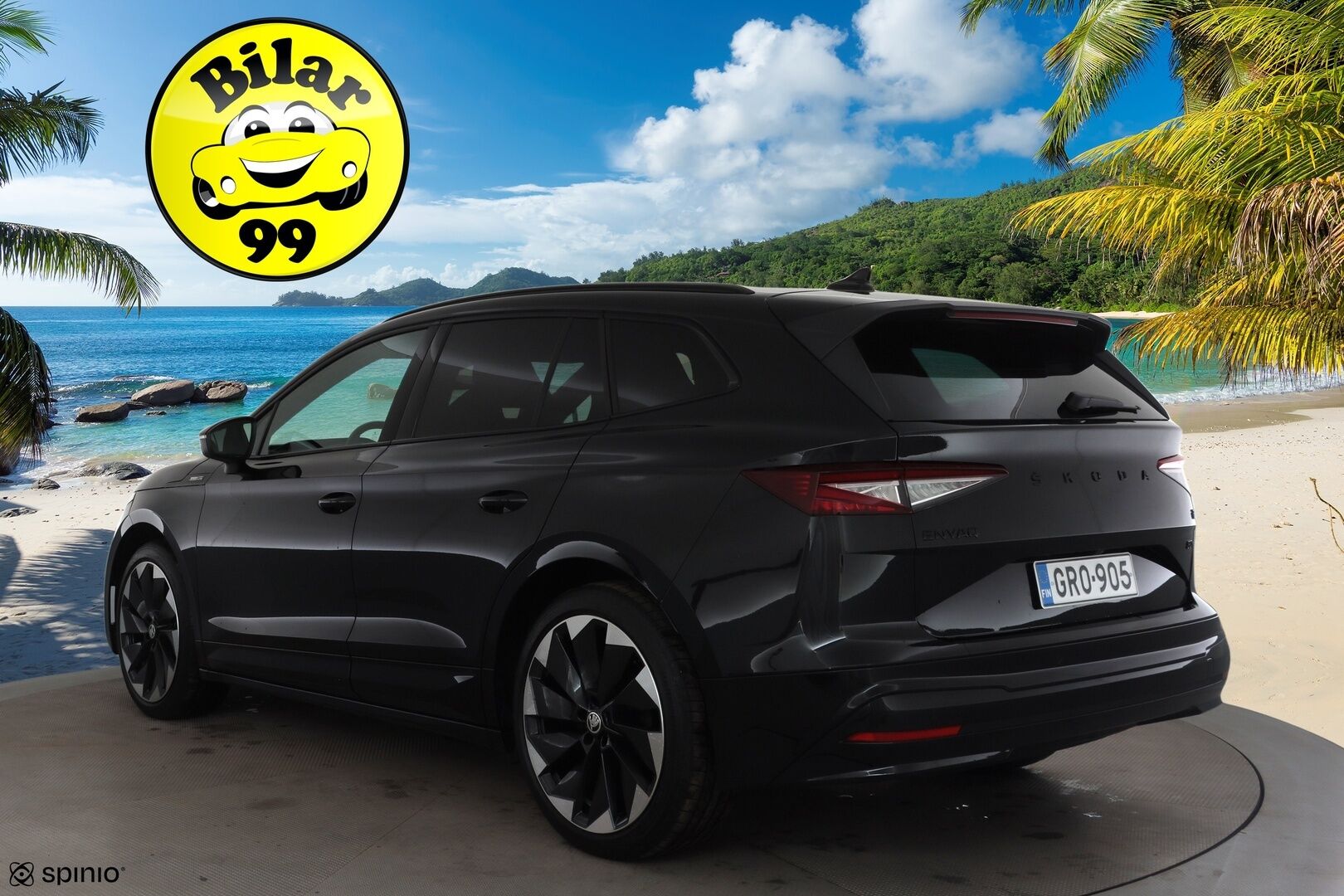 SKODA ENYAQ 2022 80x iV Sportline * ACC  / Panorama / HUD / 360 Kamera / ILP / Matrix-LED / Koukku * - Kahdet Renkaat / Koti & kauppalaturi