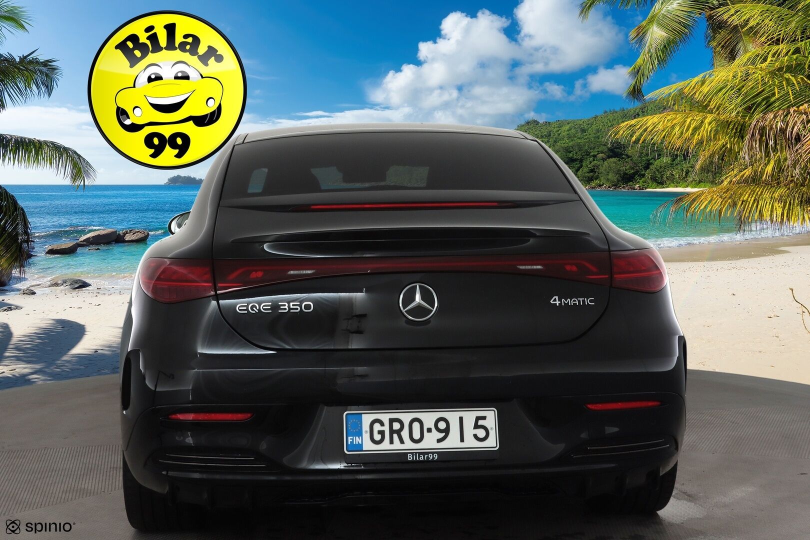 MERCEDES-BENZ EQE 2023 350 4Matic AMG * Digital-LED / Distronic / 360° / Comfort-istuimet Muistilla / Koukku / Burmester / Keyless * - 2x Latauskaapelit 