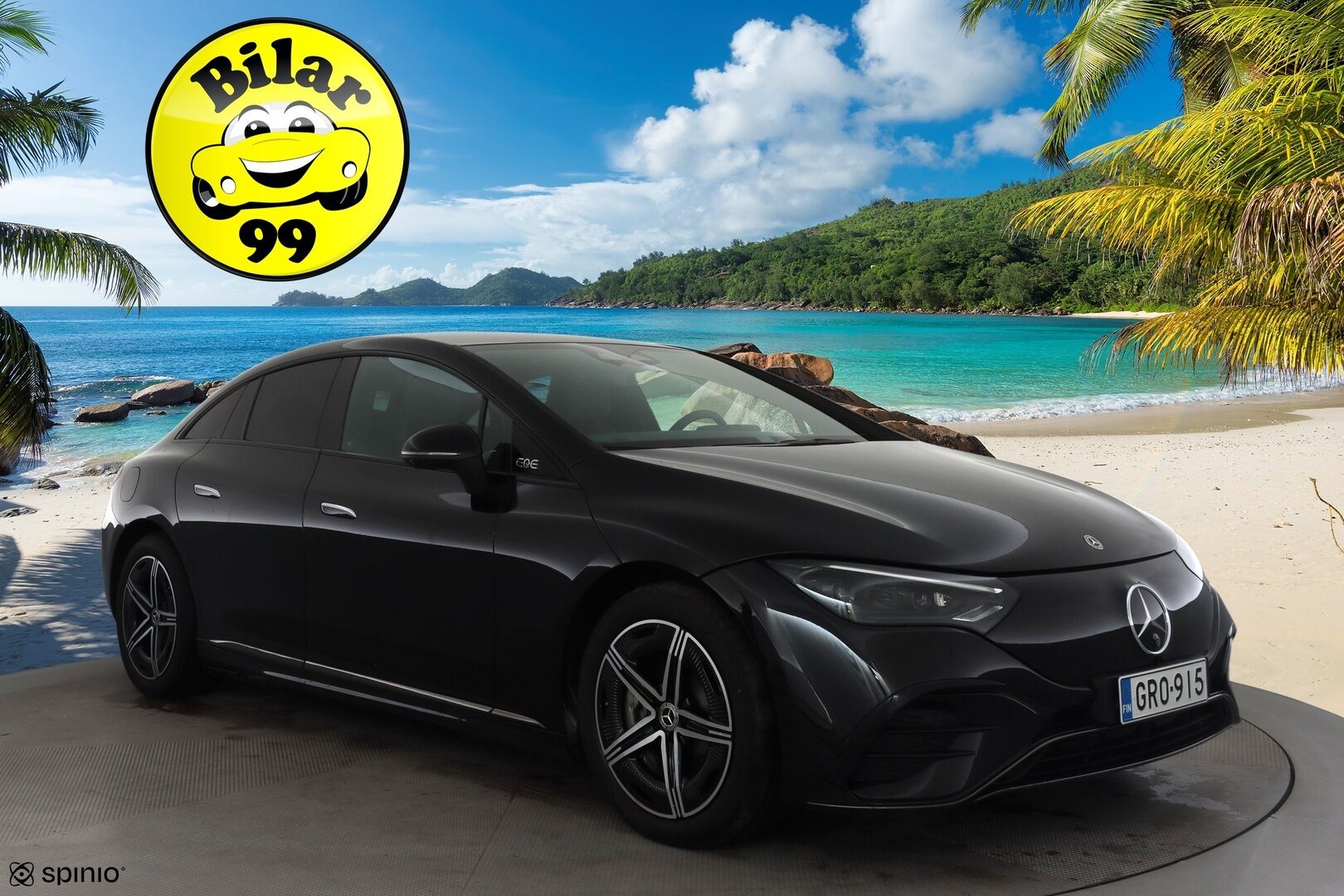 MERCEDES-BENZ EQE 2023 350 4Matic AMG * Digital-LED / Distronic / 360° / Comfort-istuimet Muistilla / Koukku / Burmester / Keyless * - 2x Latauskaapelit 