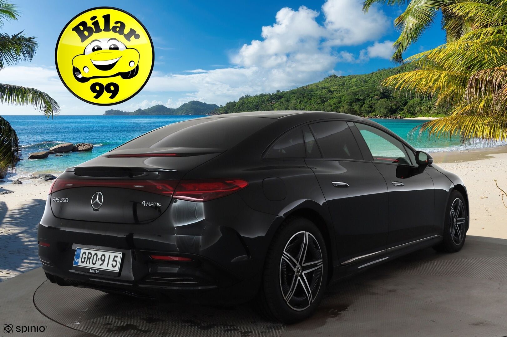 MERCEDES-BENZ EQE 2023 350 4Matic AMG * Digital-LED / Distronic / 360° / Comfort-istuimet Muistilla / Koukku / Burmester / Keyless * - 2x Latauskaapelit 