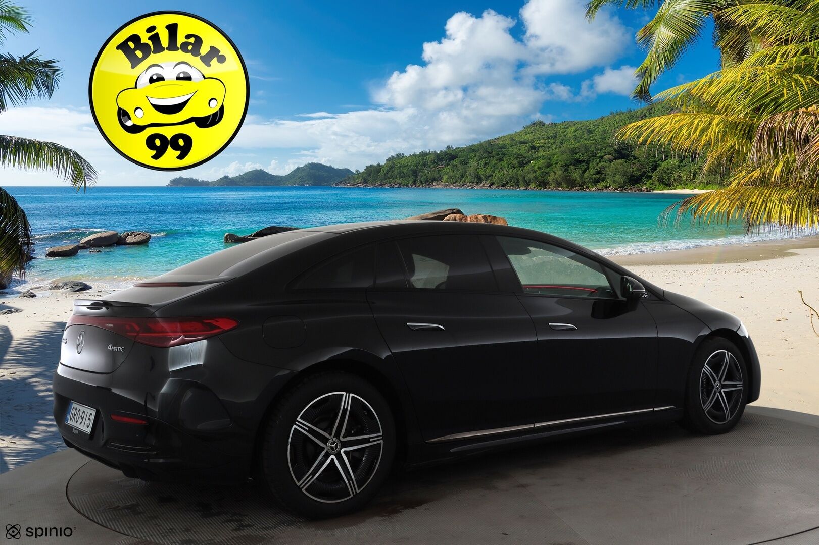 MERCEDES-BENZ EQE 2023 350 4Matic AMG * Digital-LED / Distronic / 360° / Comfort-istuimet Muistilla / Koukku / Burmester / Keyless * - 2x Latauskaapelit 