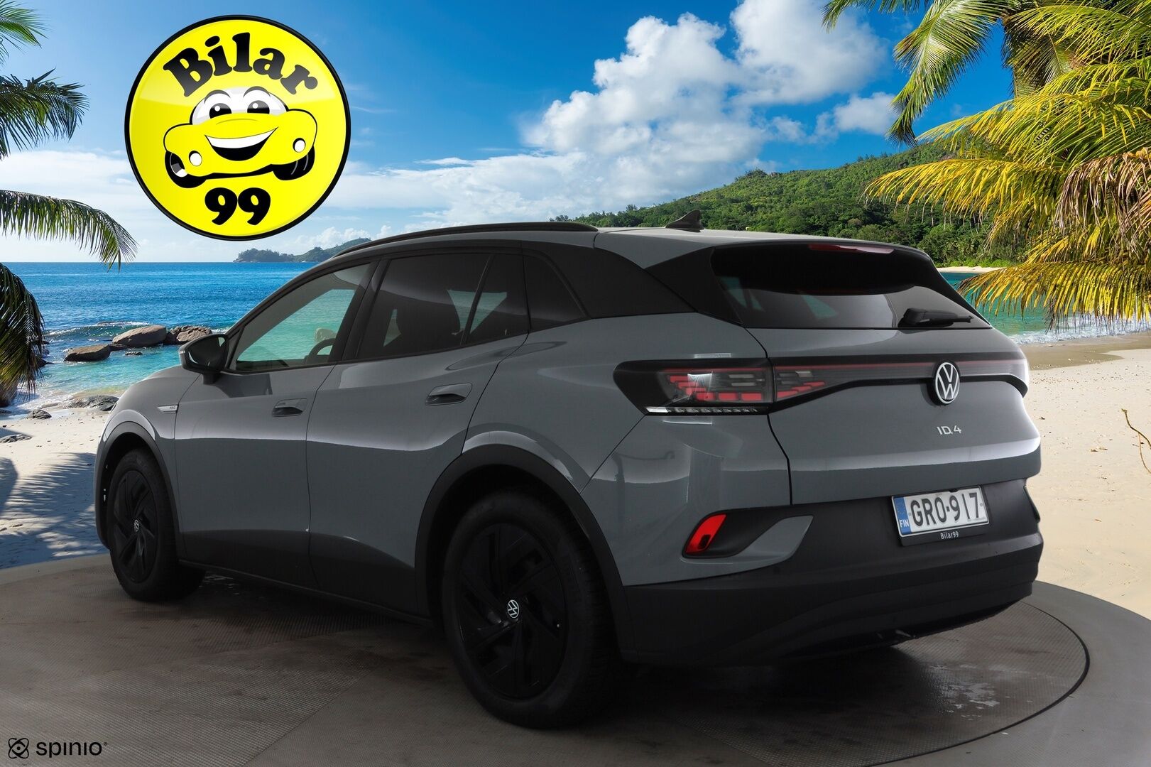 VOLKSWAGEN ID.4 2021 Pro Performance Tech 150kW 77kWh * ILP / ACC / Muistipenkit / 360°-kamera / HUD / Lasikatto / Matrix-LED  / Vetokoukku * - Merkkihuollettu / Kahdet Renkaat