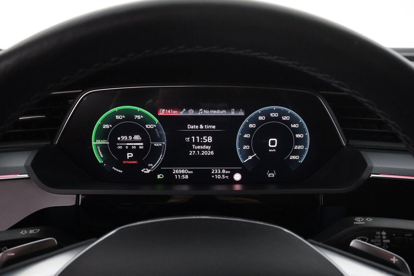 AUDI Q8 E-TRON 2024 55 Sportback * ACC / 360° / Matrix LED / Tuuletetut muistipenkit / Panorama / B&O / Ilma-alusta / KeylessGo / Navi / HUD * - Huippuvarusteet