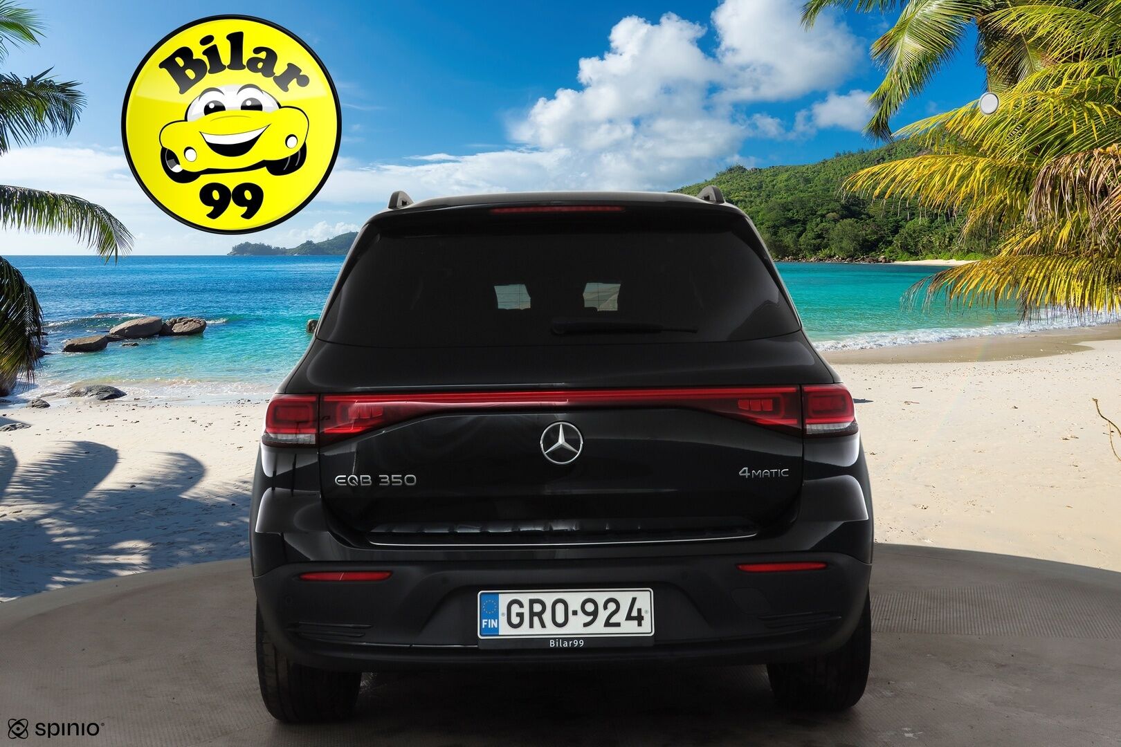 MERCEDES-BENZ EQB 2023 350 4Matic 7-H Progressive * LED / Distronic / Sportpenkit Muistilla / Widescreen / 360 / Navi / Keyless * - Panorama / 2x Latauskaapelit