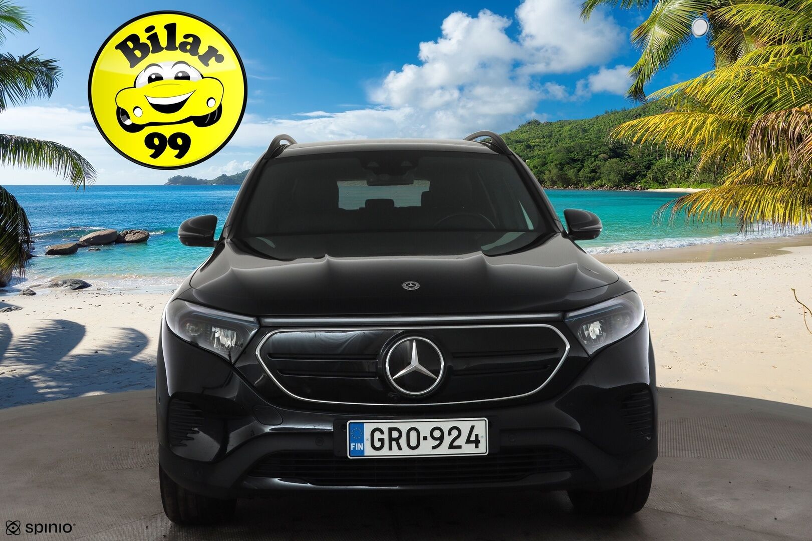 MERCEDES-BENZ EQB 2023 350 4Matic 7-H Progressive * LED / Distronic / Sportpenkit Muistilla / Widescreen / 360 / Navi / Keyless * - Panorama / 2x Latauskaapelit