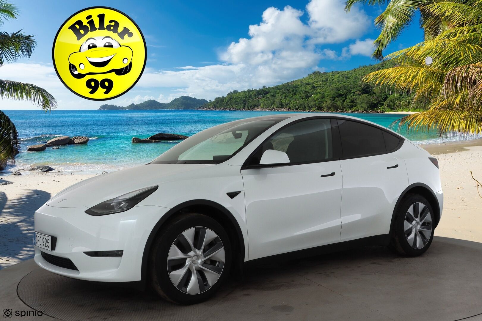 TESLA MODEL Y 2023 Long Range * ILP / ACC / Lasikatto / Matrix-LED / P.Kamera / Muistipenkki / Premium Audio / Navi / Keyless * - 2x Latauskaapelit