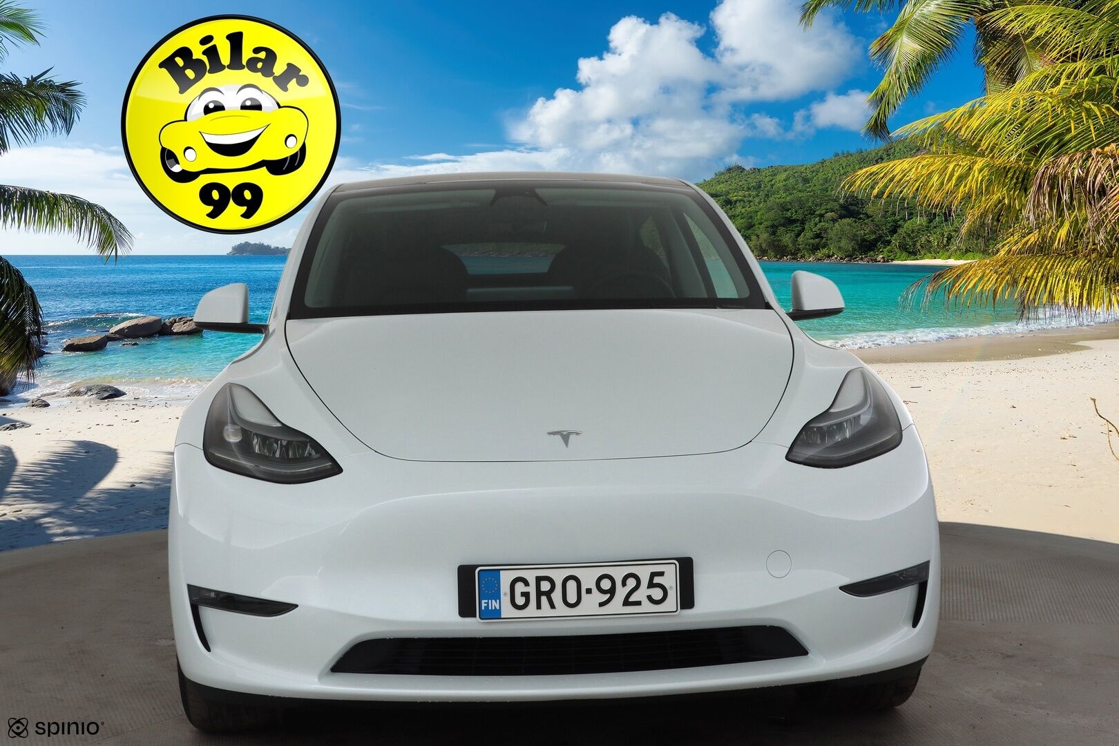 TESLA MODEL Y 2023 Long Range * ILP / ACC / Lasikatto / Matrix-LED / P.Kamera / Muistipenkki / Premium Audio / Navi / Keyless * - 2x Latauskaapelit