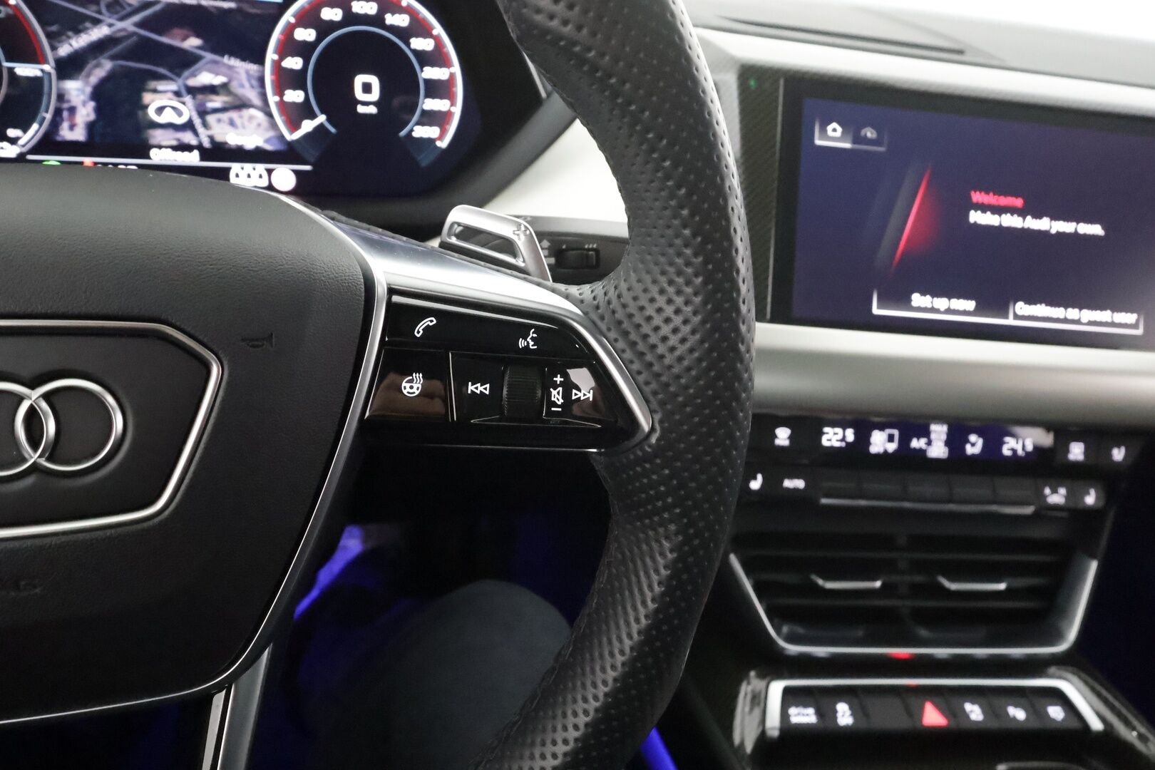 AUDI E-TRON GT RS 2022 quattro * B&O / Nelipyöräohjaus / ILP / ACC / Matrix-LED / 360 / Ilmastoitu Sportpenkki Muistilla / Ilma-alusta * - Akku kuntotarkastettu / 2x Latauskaapelit