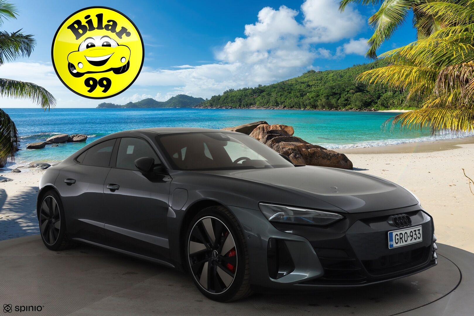 AUDI E-TRON GT RS 2022 quattro * Bang & Olufsen / Hierovat ja Ilmastoidut Sporttipenkit Muistilla / ACC / Matrix LED / ILP / Nelipyöräohjaus / Ilma-Alusta - Akku kuntotarkastettu / 2x Latauskaapelit - HULLUT AVAJAISHULINAT KORKOTARJOUS 3,29 %