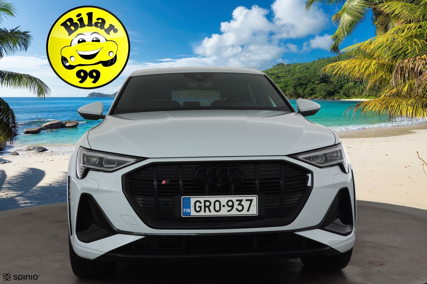 AUDI E-TRON 2023 S 370kW Sportback quattro - | Vetokoukku | Adapt.Vakkari | Matrix LED | Sporttipenkit | 360-Kamera | 4-alue Ilmastointi |