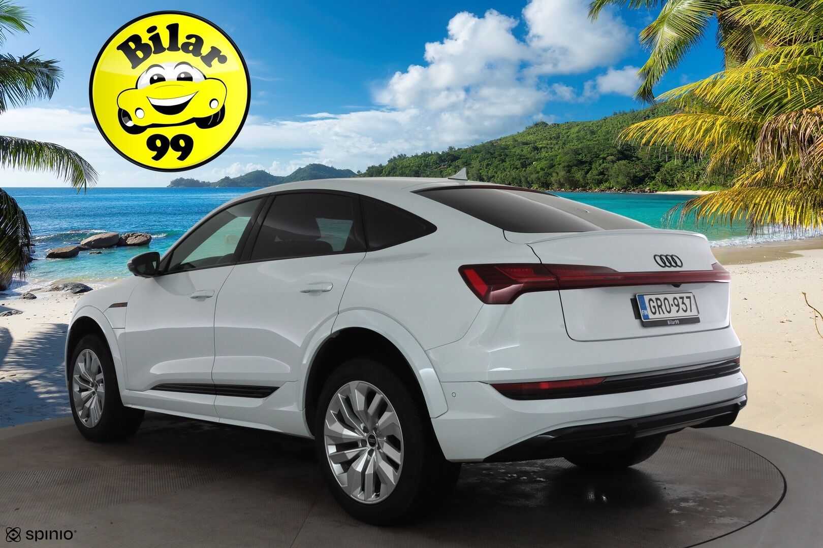 AUDI E-TRON 2023 S 370kW Sportback quattro * Vetokoukku / Adapt.Vakkari / Matrix LED / Sporttipenkit / 360-Kamera / 4-alue Ilmastointi - Merkkihuollettu / Akku kuntotarkastettu / Kahdet Renkaat - HULLUT AVAJAISHULINAT KORKOTARJOUS 3,29 %