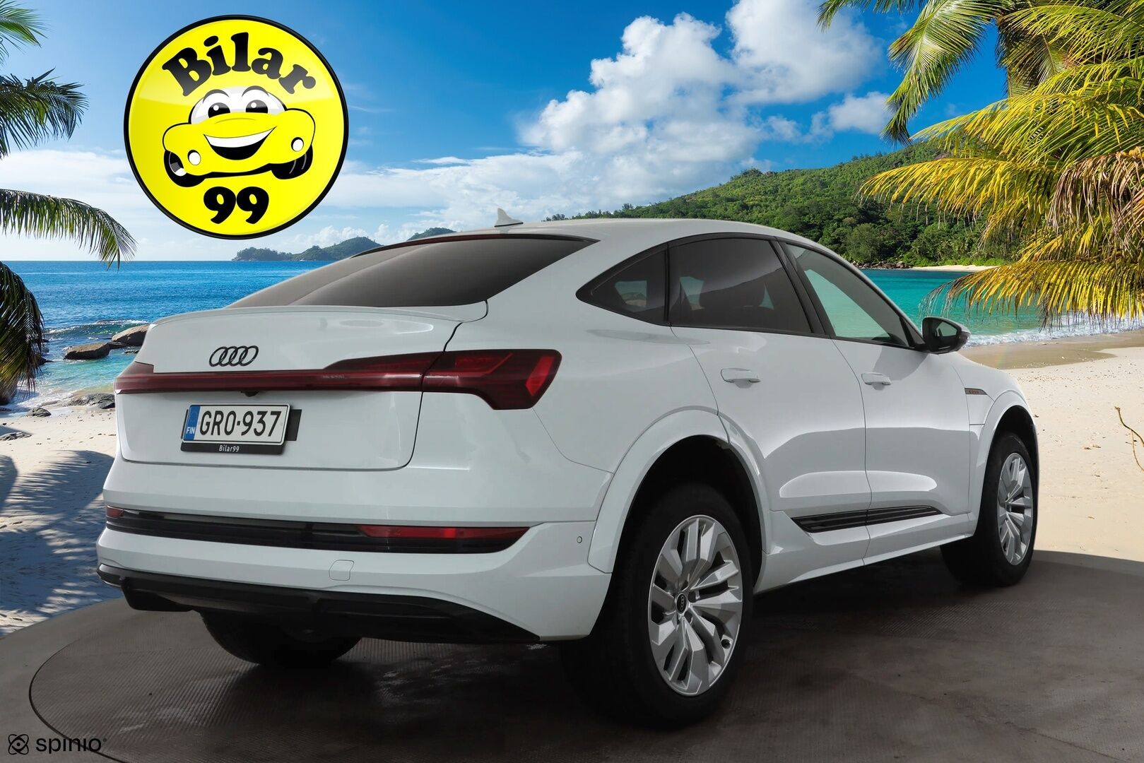 AUDI E-TRON 2023 S Sportback 370kW * ACC / ILP / Koukku / Muistipenkki / 360-Kamera / Matrix-LED / Sporttipenkit / 4-Alueinen  * - Merkkihuollettu / Akku kuntotarkastettu / Kahdet Renkaat