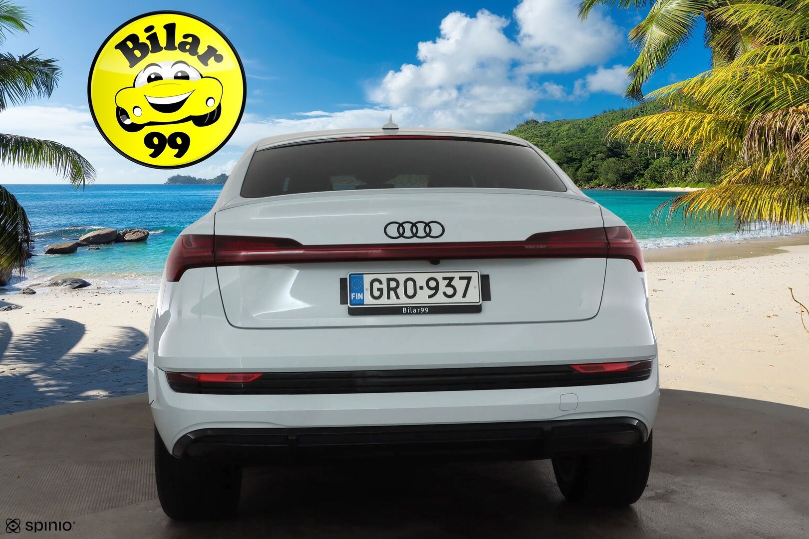 AUDI E-TRON 2023 S 370kW Sportback quattro - | Vetokoukku | Adapt.Vakkari | Matrix LED | Sporttipenkit | 360-Kamera | 4-alue Ilmastointi |