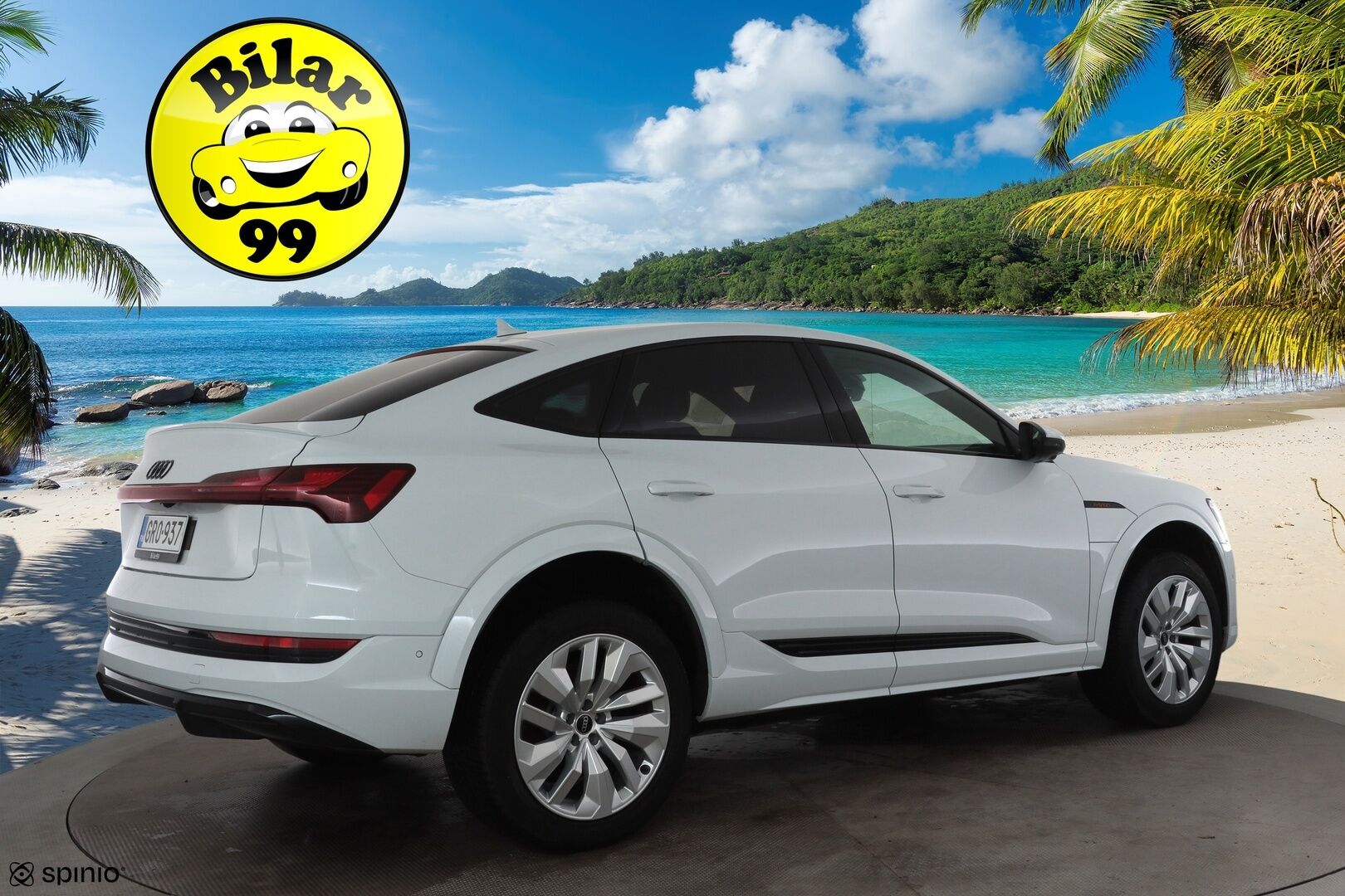 AUDI E-TRON 2023 S Sportback 370kW * ACC / ILP / Koukku / Muistipenkki / 360-Kamera / Matrix-LED / Sporttipenkit / 4-Alueinen  * - Merkkihuollettu / Akku kuntotarkastettu / Kahdet Renkaat